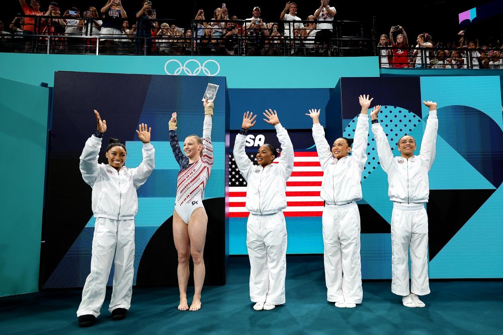 Team USA TK in Women's Team Gymnastics Final