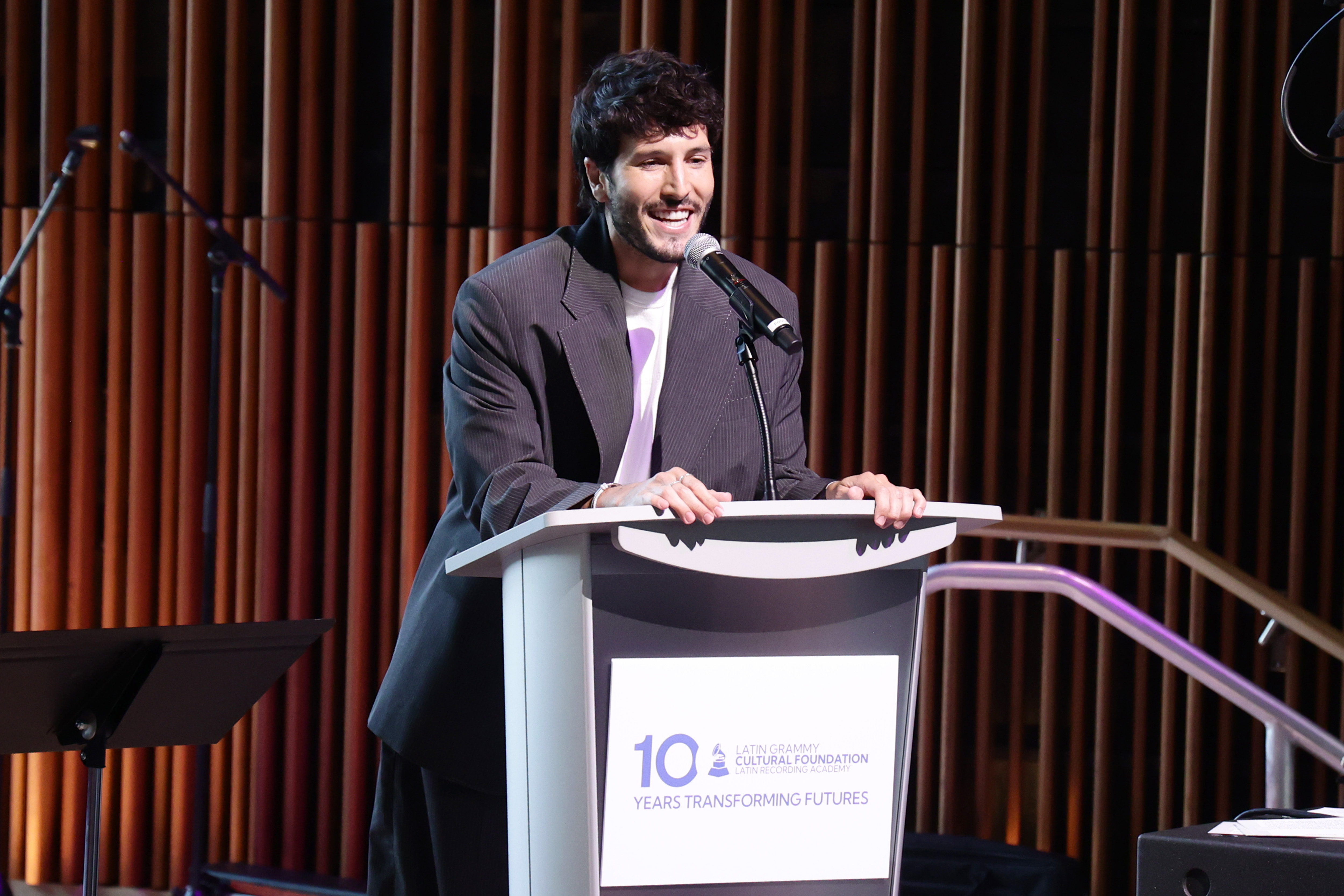 Sebastian Yatra Scholarship Ceremony