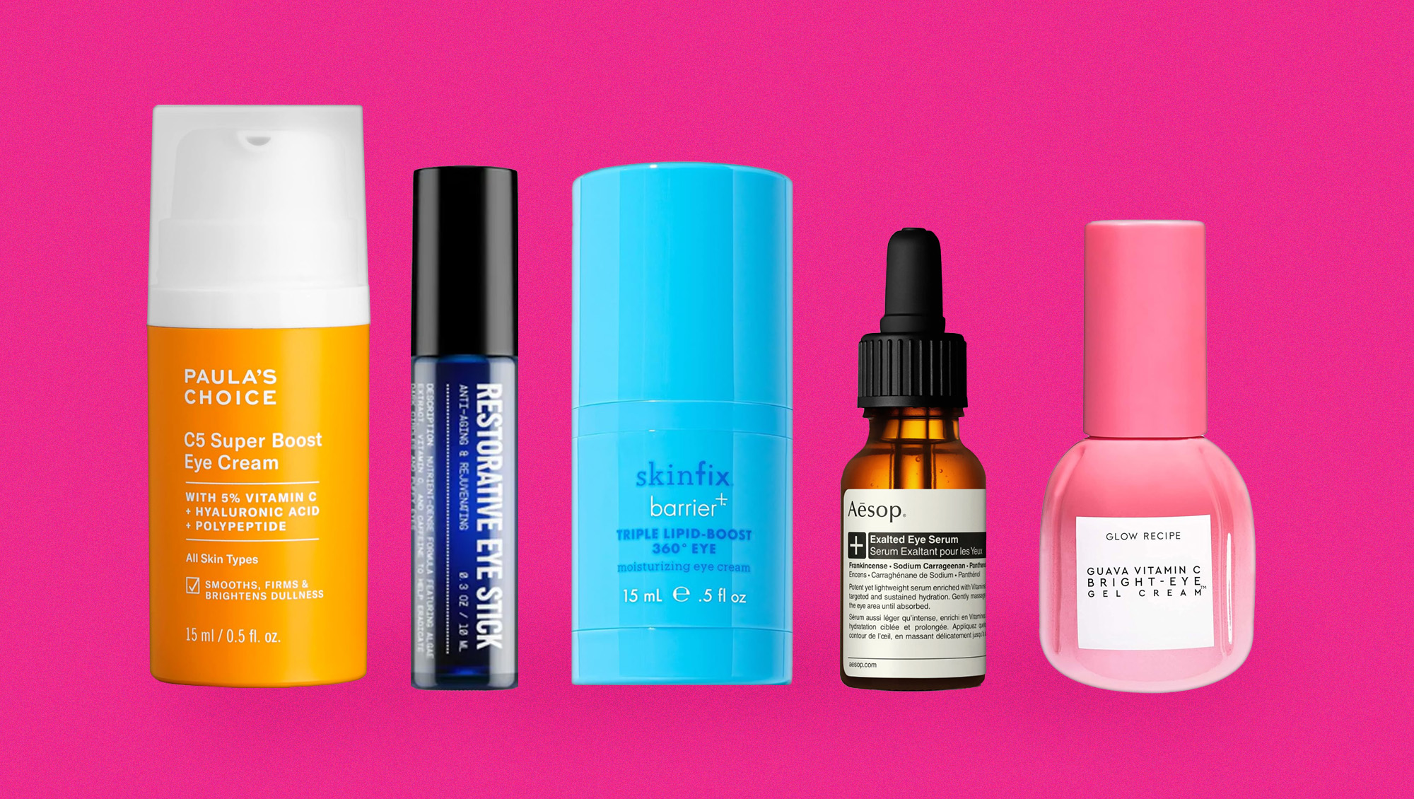 My favorite eye creams