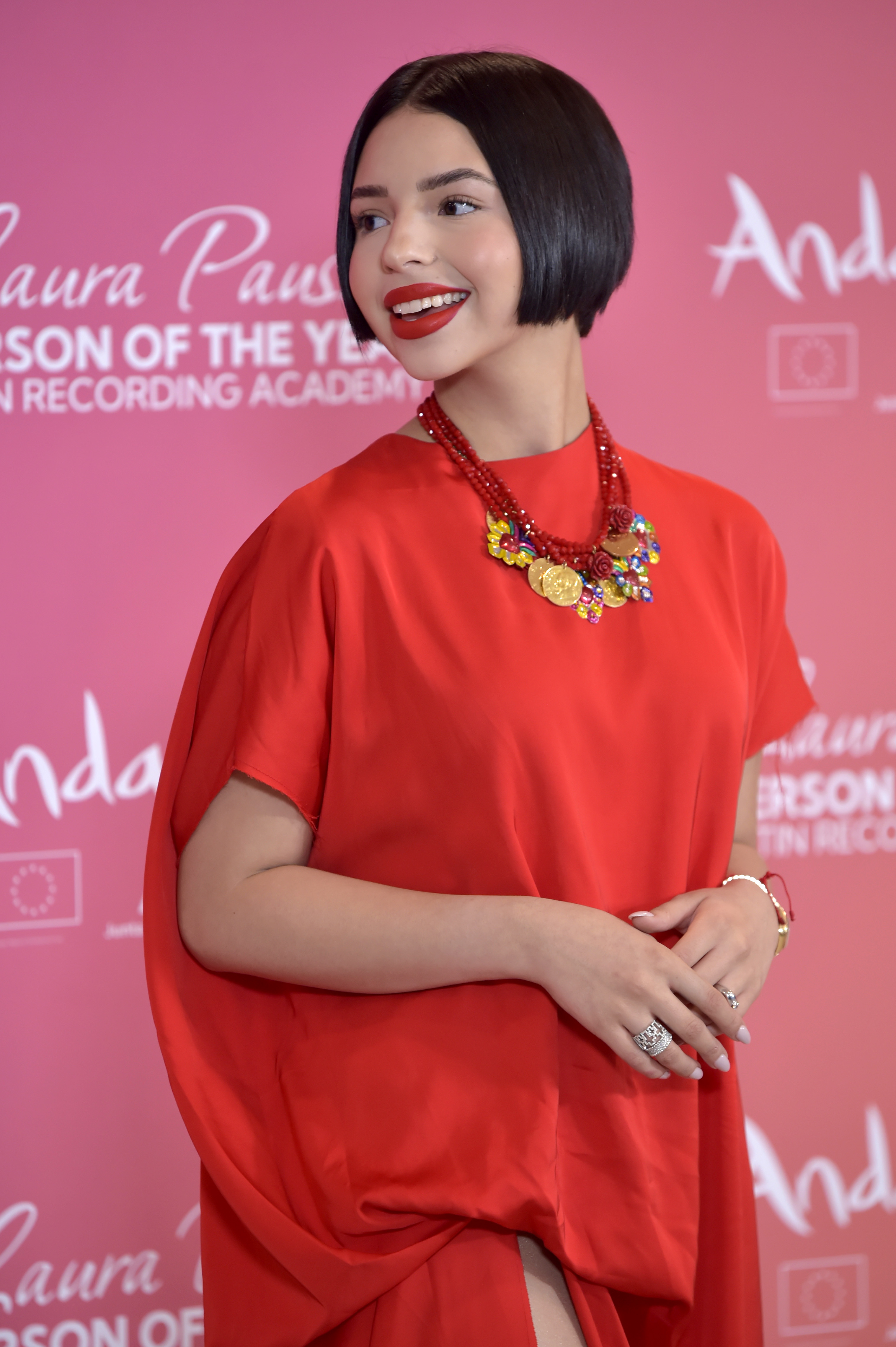 Angela Aguilar en los Latin Recording Academy's 2023.