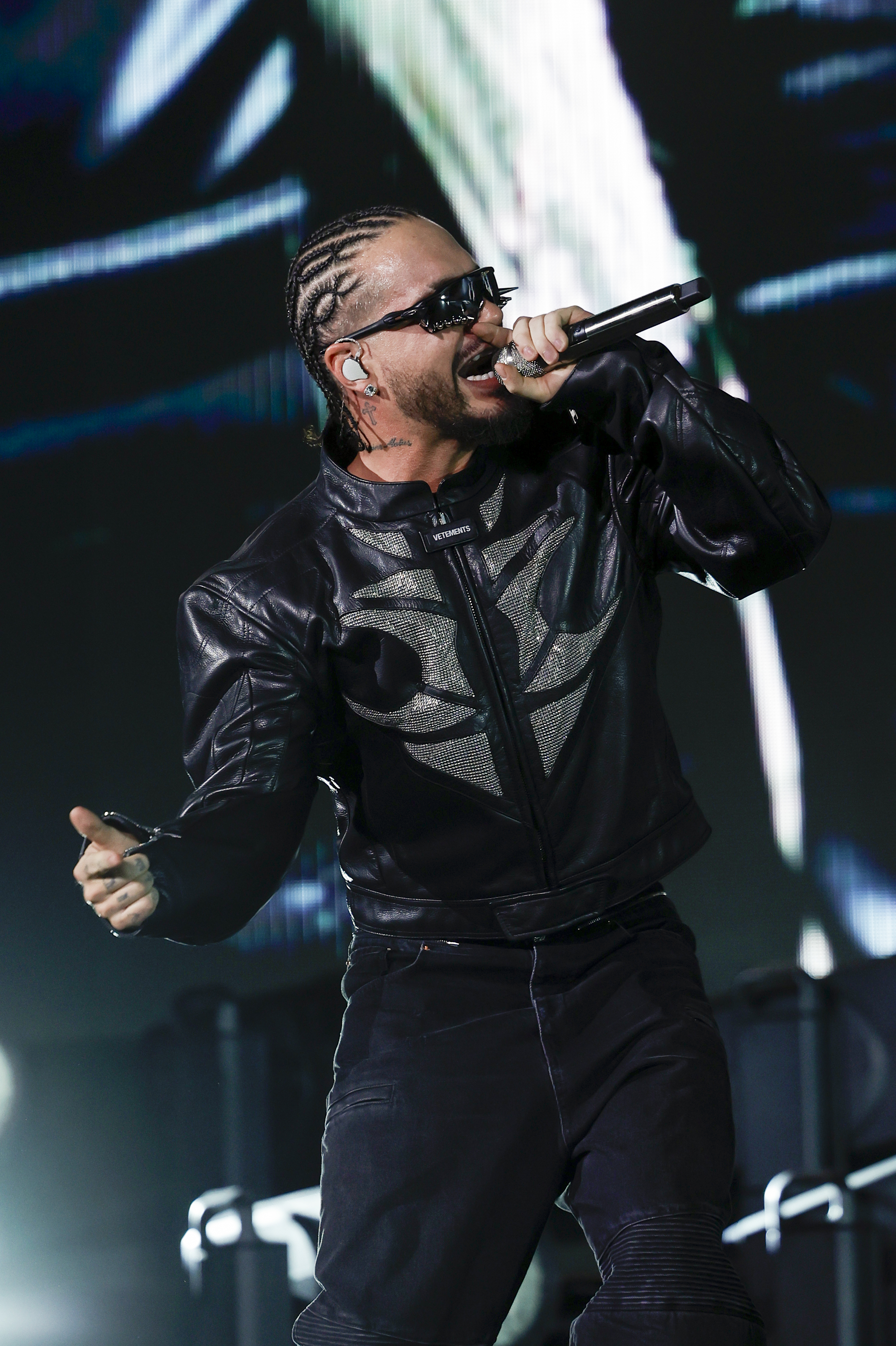 J Balvin en el festival Coachella en 2024.