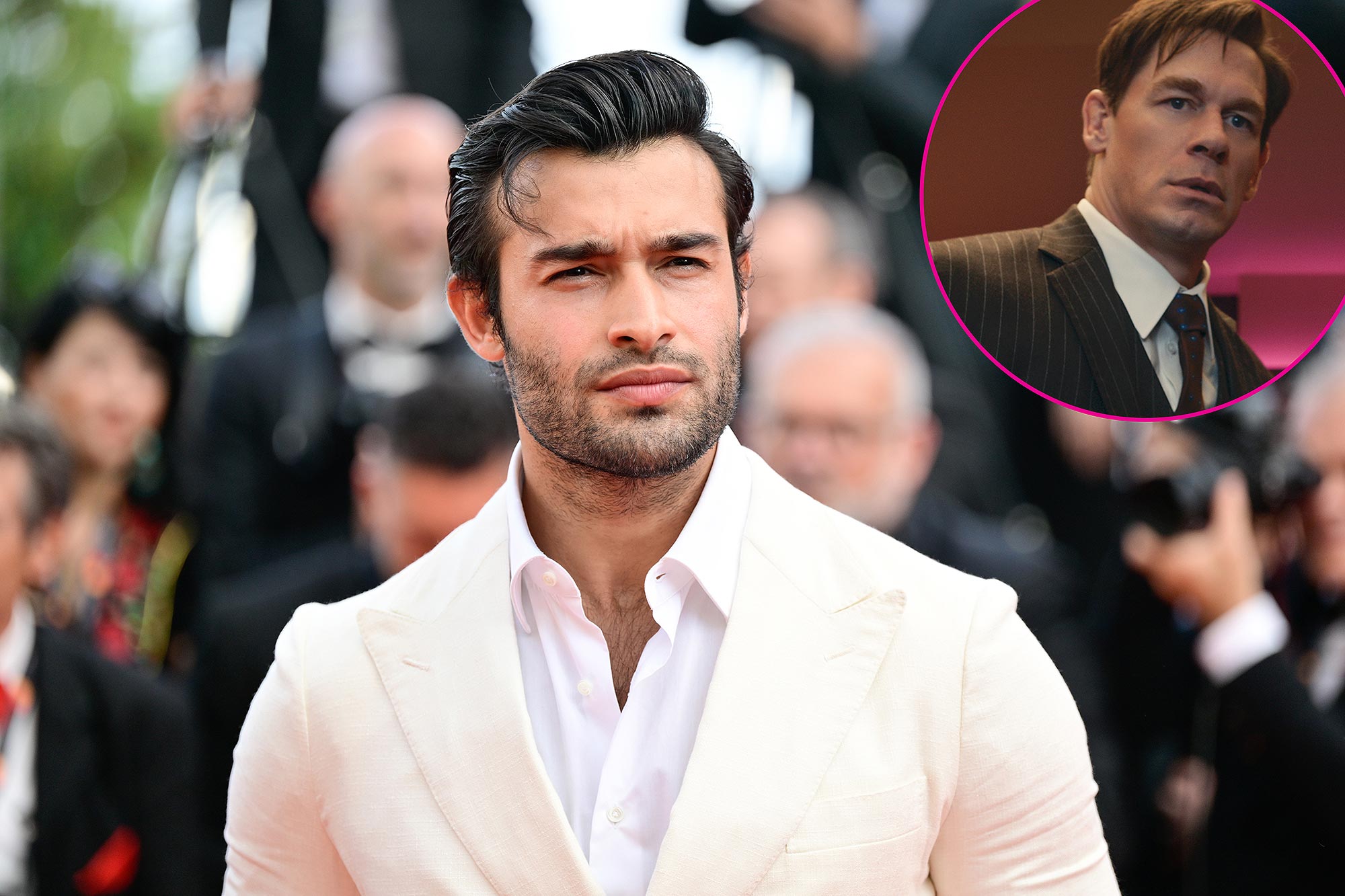 Sam Asghari Was Surprised by Jackpot Costar John Cenas Intellect Gushes Over Working Together