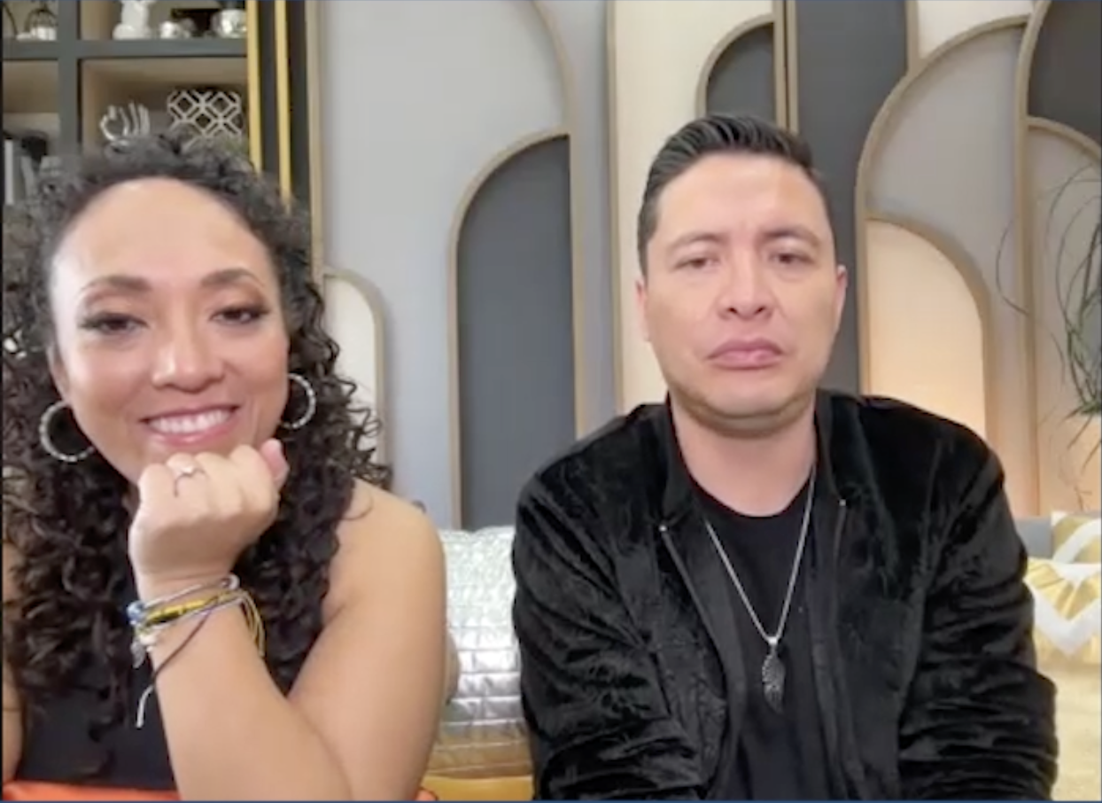 Michelle Rodríguez y Armando Hernández