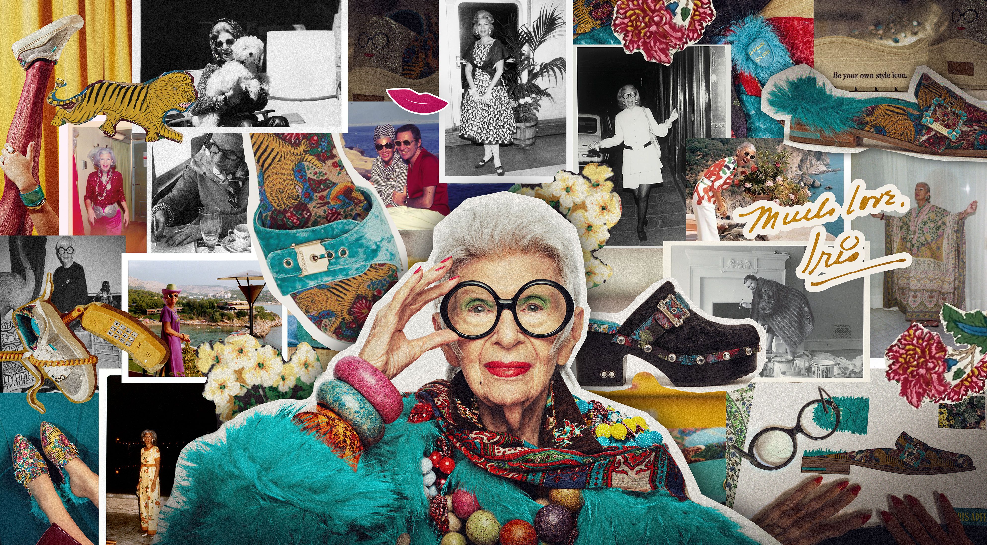 Iris Apfel x Dr. Scholl's
