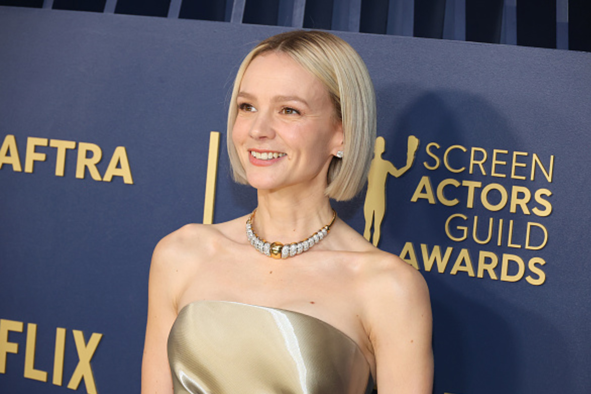 Carey Mulligan on red carpet