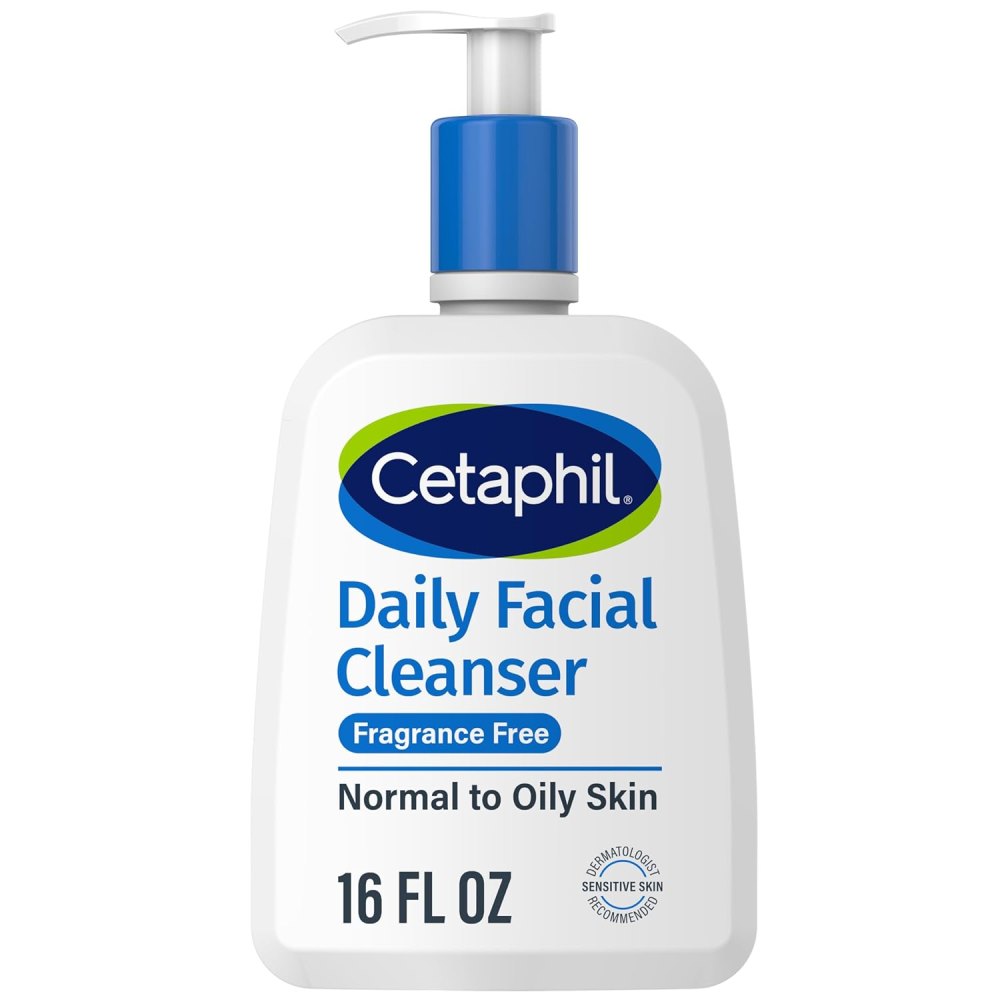 a daily facial cleanser