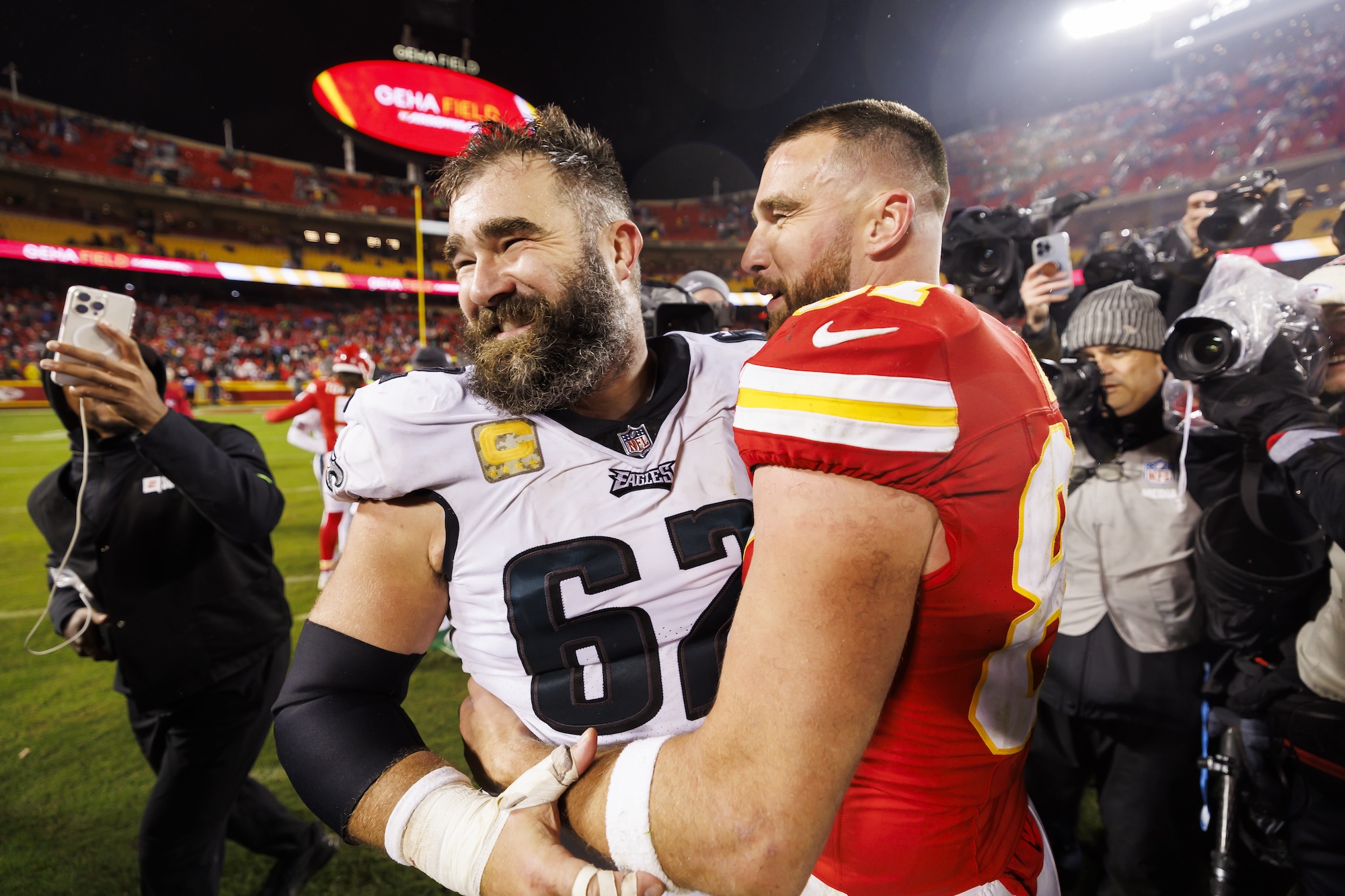Travis and Jason Kelce Sign 9-Figure Deal for Their ‘New Heights’ Podcast: Report