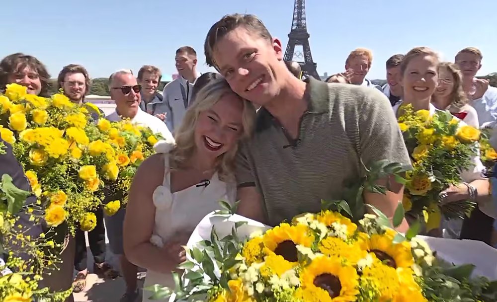 Olympic Rower Justin Best Gets Engaged to Girlfriend Lainey on 'Today'