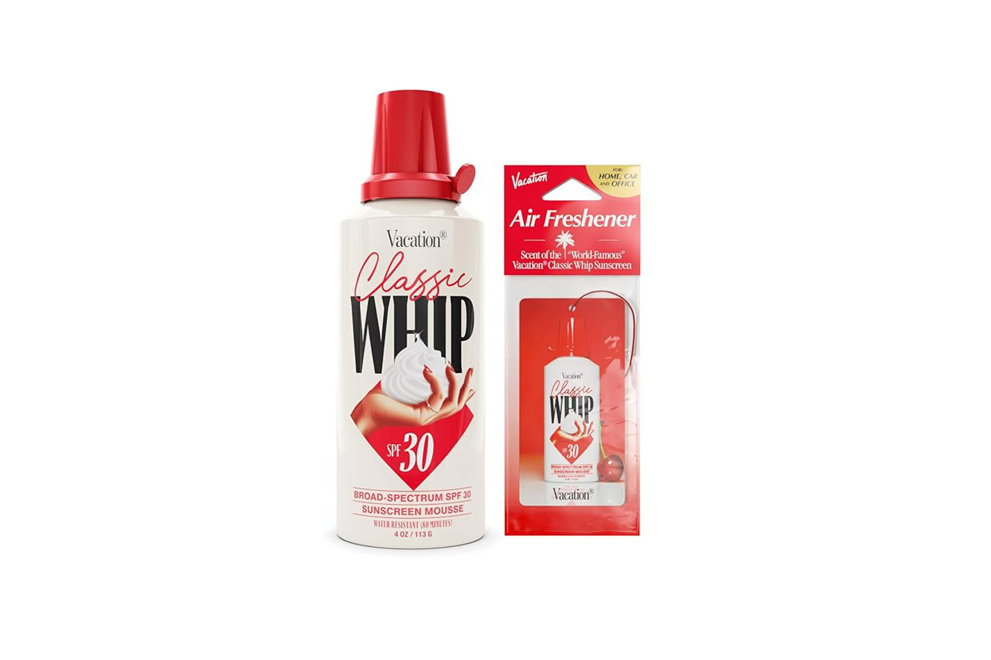 Vacation whipped sunscreen