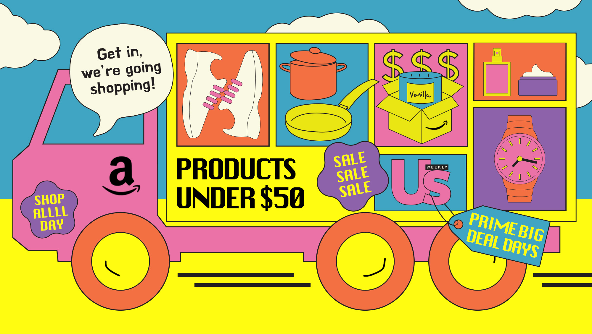 Prime Big Deal Days Sale Under $50