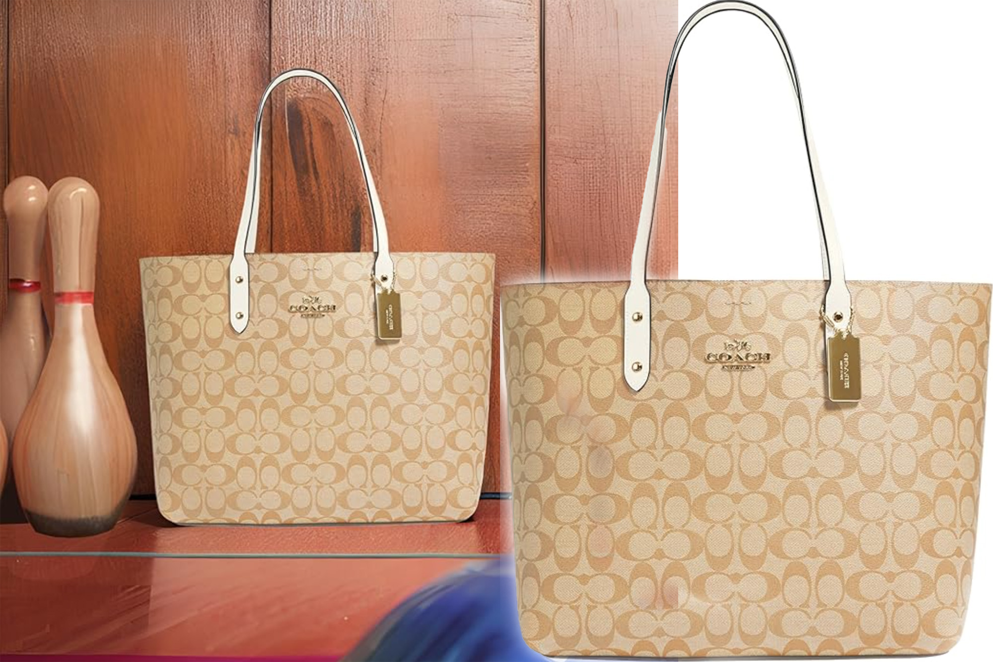 Coach town tote