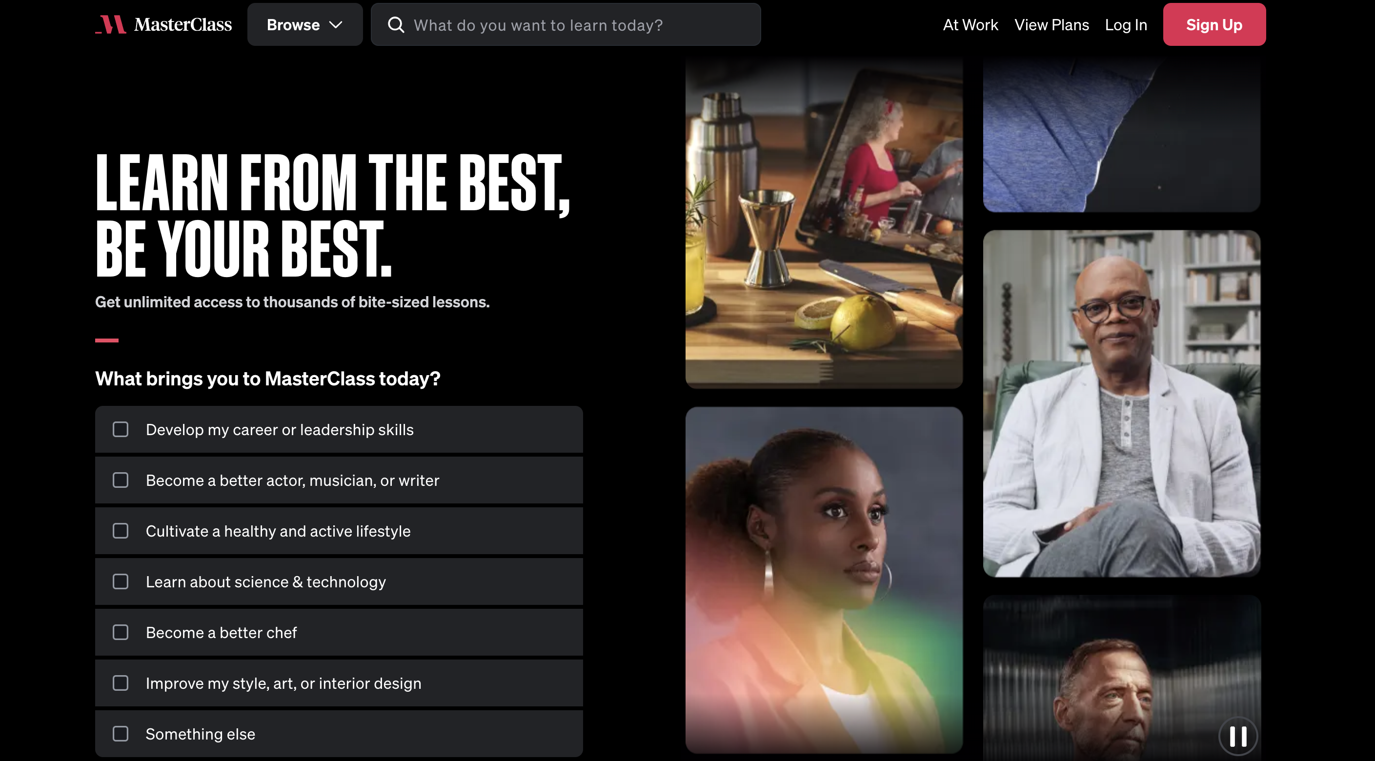 Masterclass Subscription