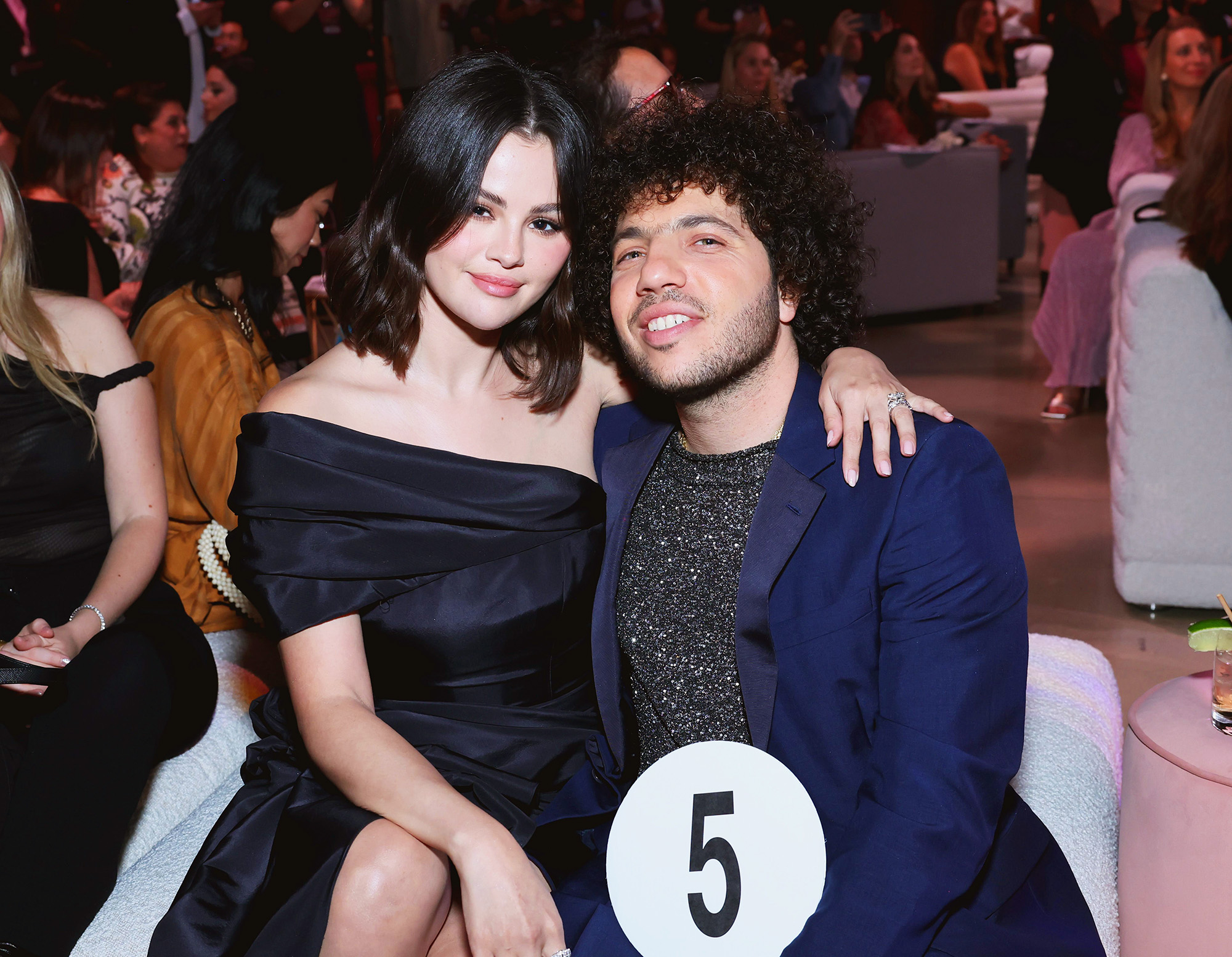 Selena and Benny Red Carpet Couples Style