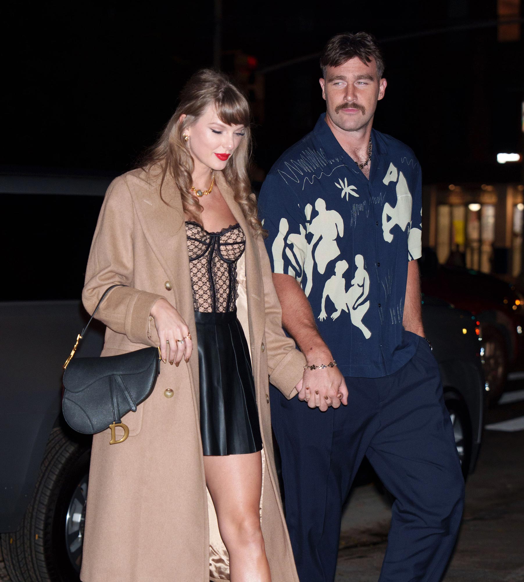 Fans Realize Subtle Way That Taylor Swift and Travis Kelces NYC Date Night Outfits Coordinate