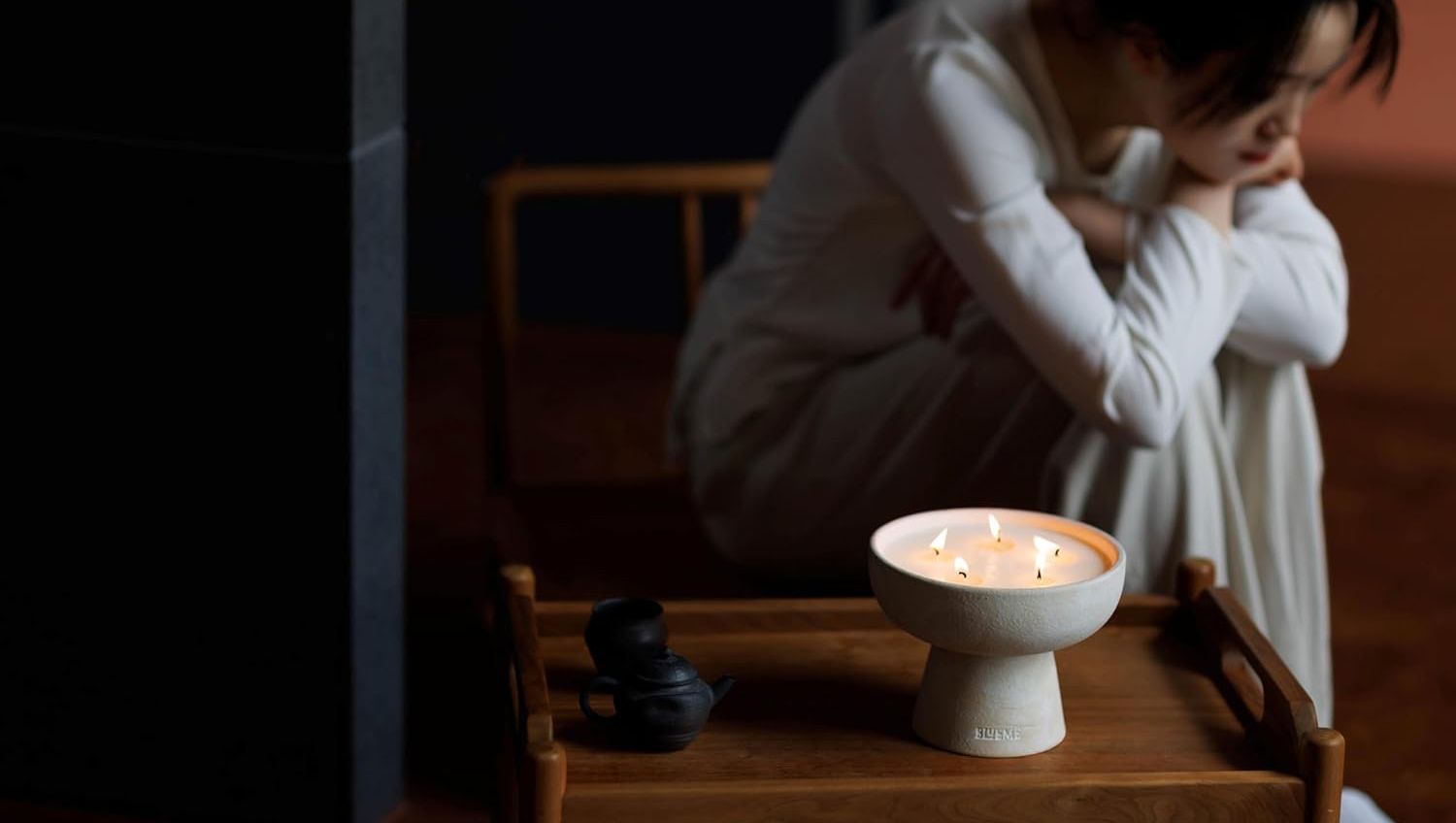 BLUEME wellness candle holiday gift