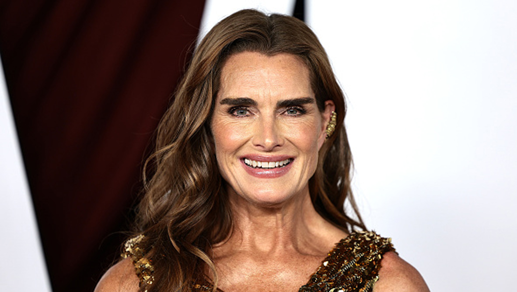 brooke shields on red carpet