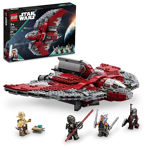 LEGO Star Wars Ahsoka Tano&rsquo;s T-6 Jedi Shuttle Spaceship Toy