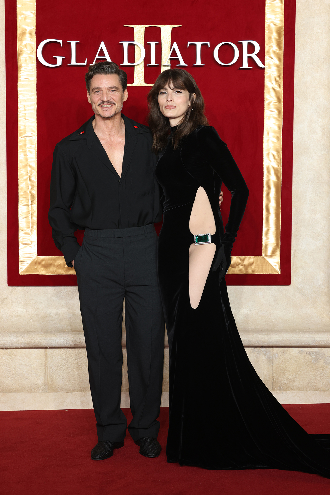 Pedro Pascal Sister Lux Gets Risque in Revealing Gown at Gladiator Premiere