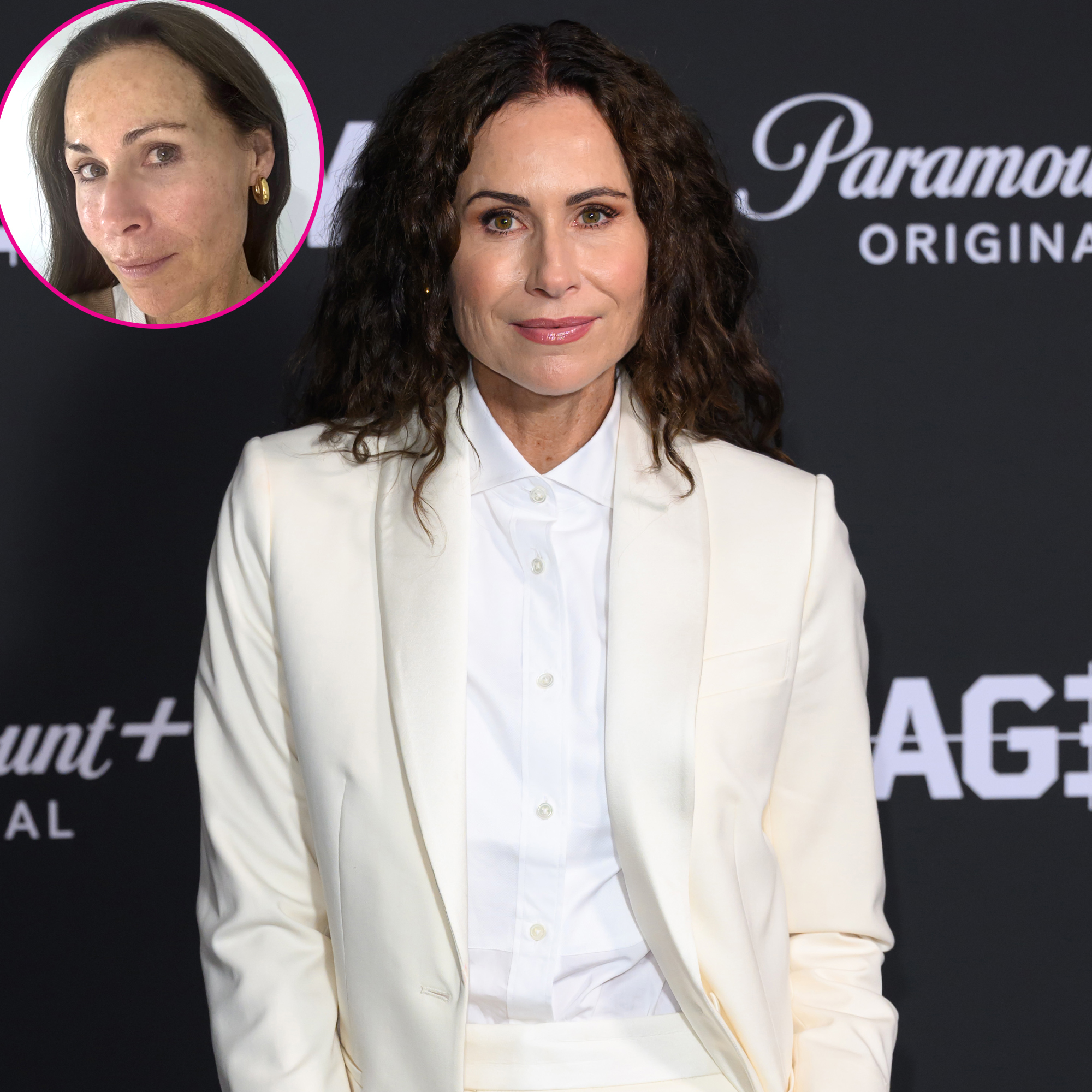 Minnie Driver Posts Barefaced Selfie After Facing Illness