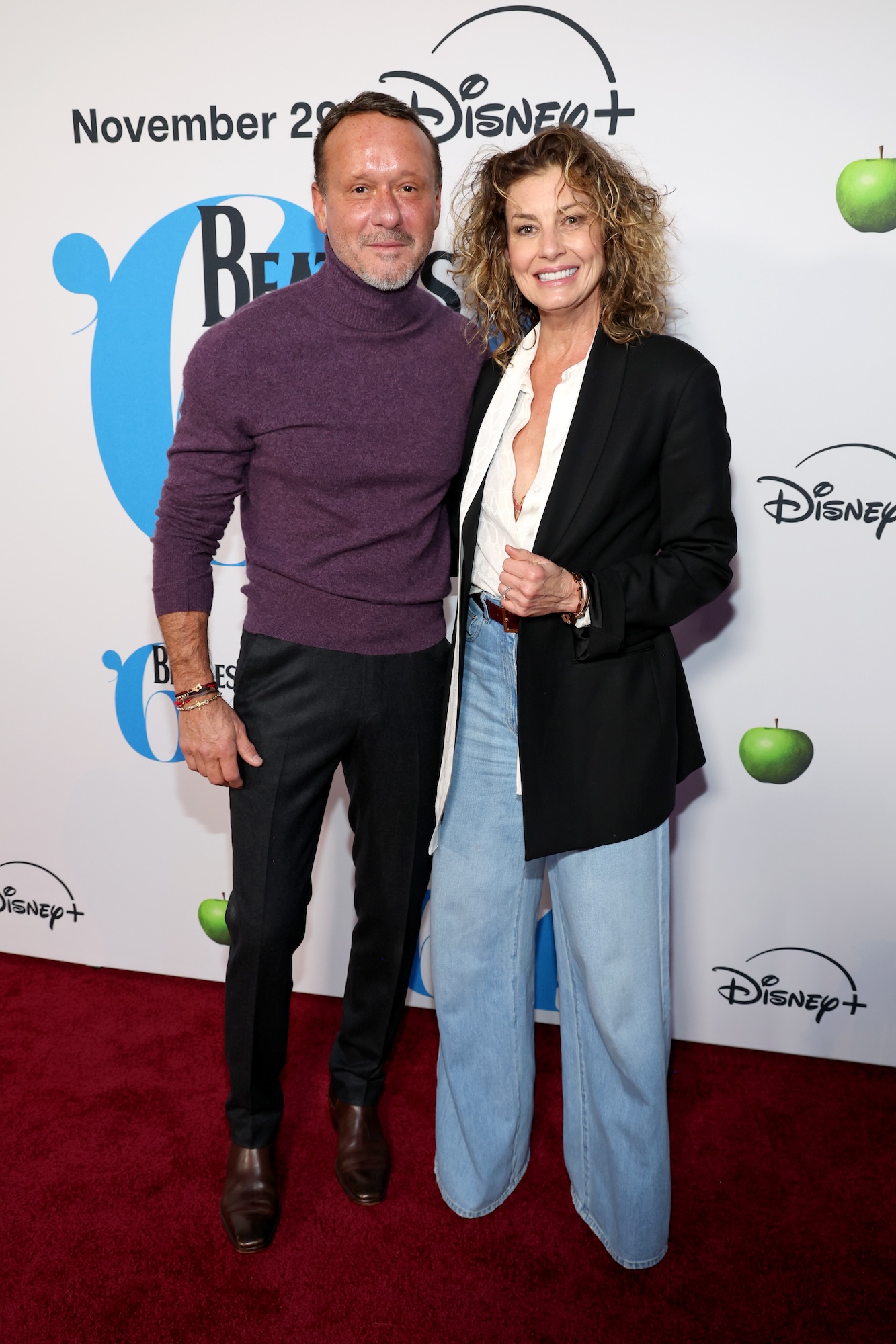 Tim McCraw Takes Off His Cowboy Hat on the Red Carpet