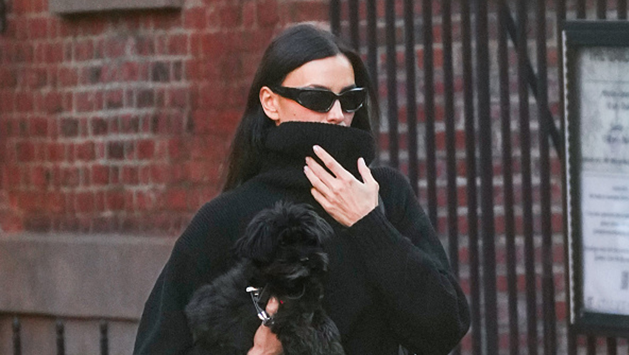 Irina Shayk is seen on November 19, 2024 in New York City.