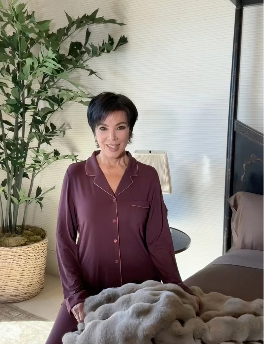Kris Jenner Cozy Earth sheets