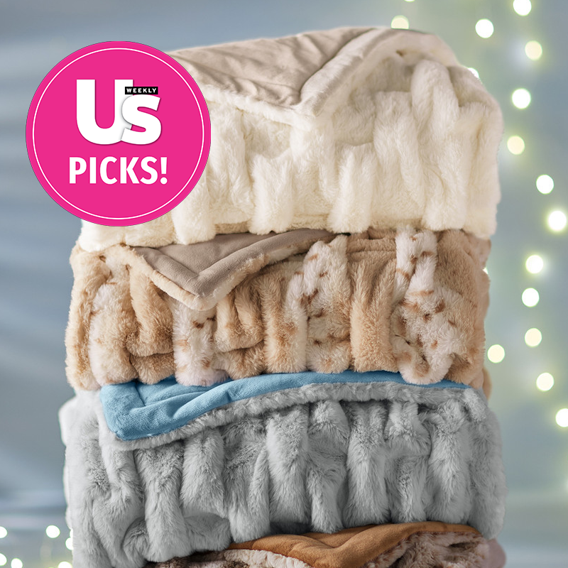 Soft Surroundings La Parisienne Faux Fur Throw