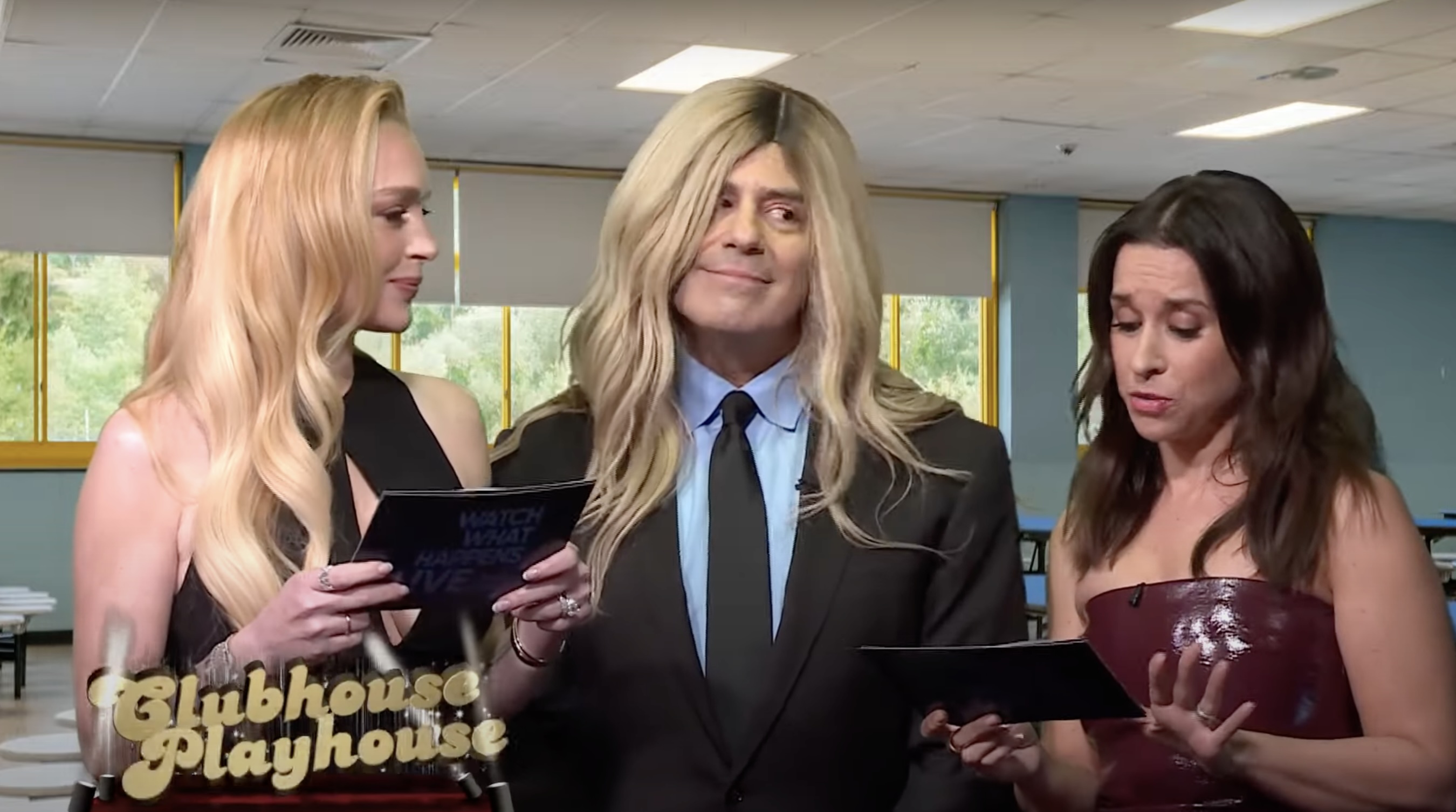 Lindsay Lohan and Lacey Chabert Recreate Iconic Mean Girls Scene