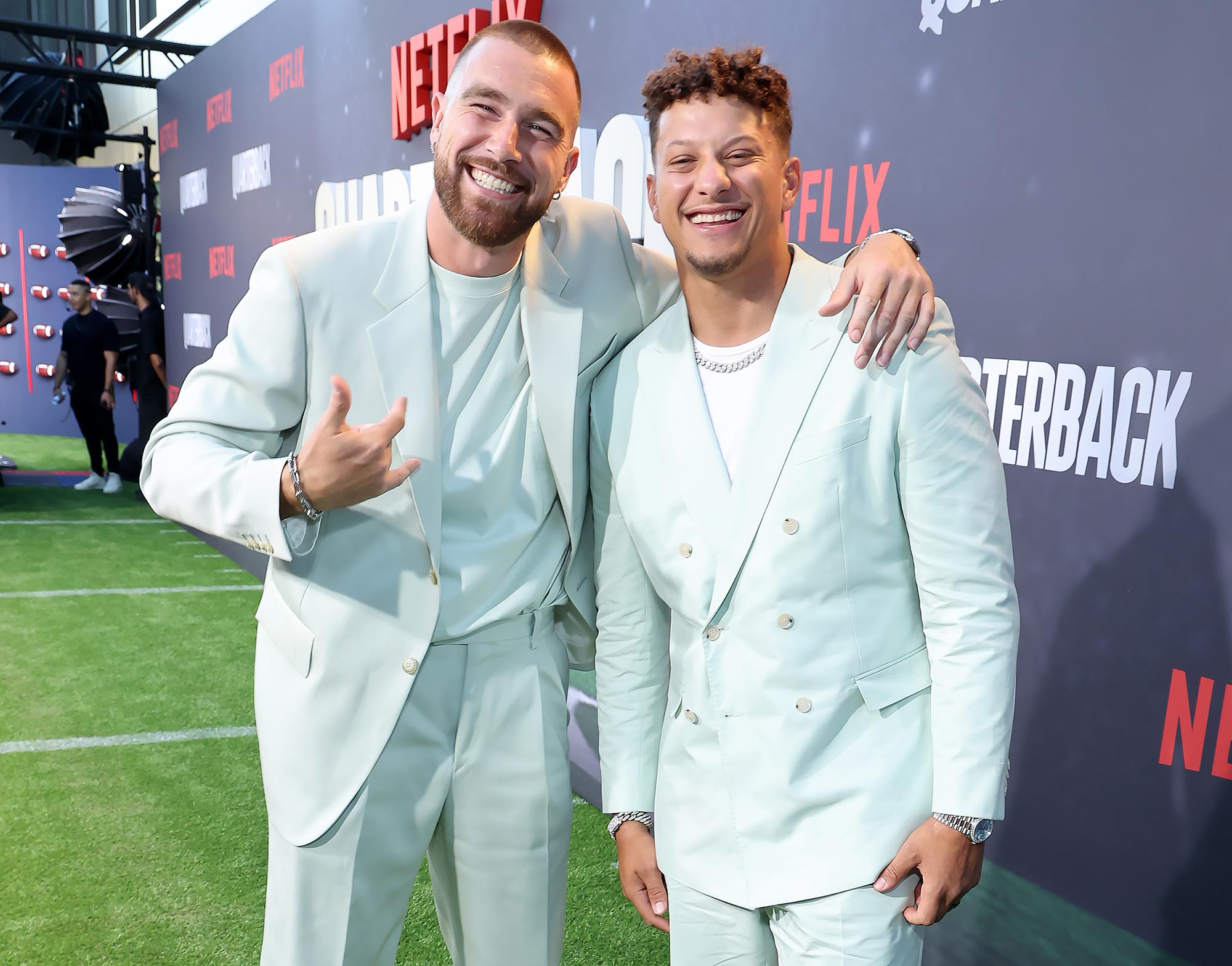 Feature Patrick Mahomes Jokes He Would Give Travis Kelce Acting Lessons for Christmas
