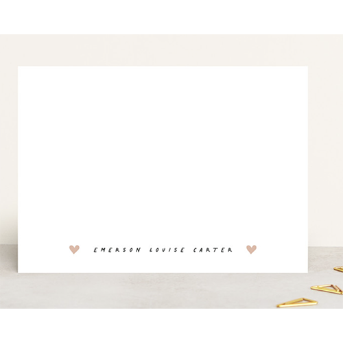 Minted Personalized Stationary