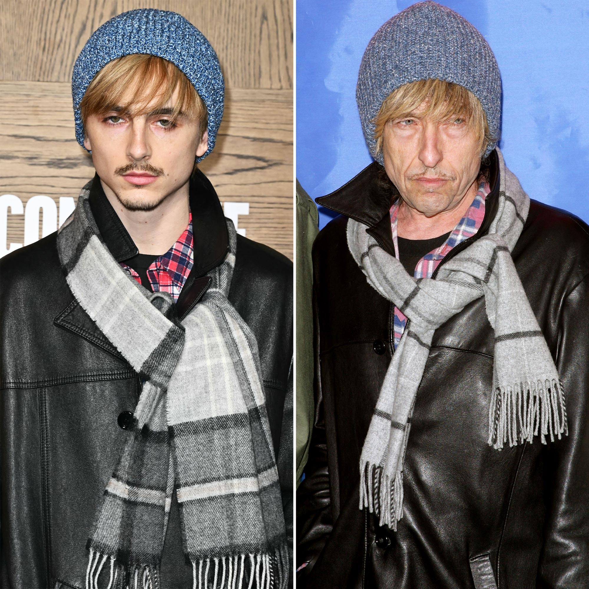 Timothee Goes Blonde to Copy Bob Dylan Look
