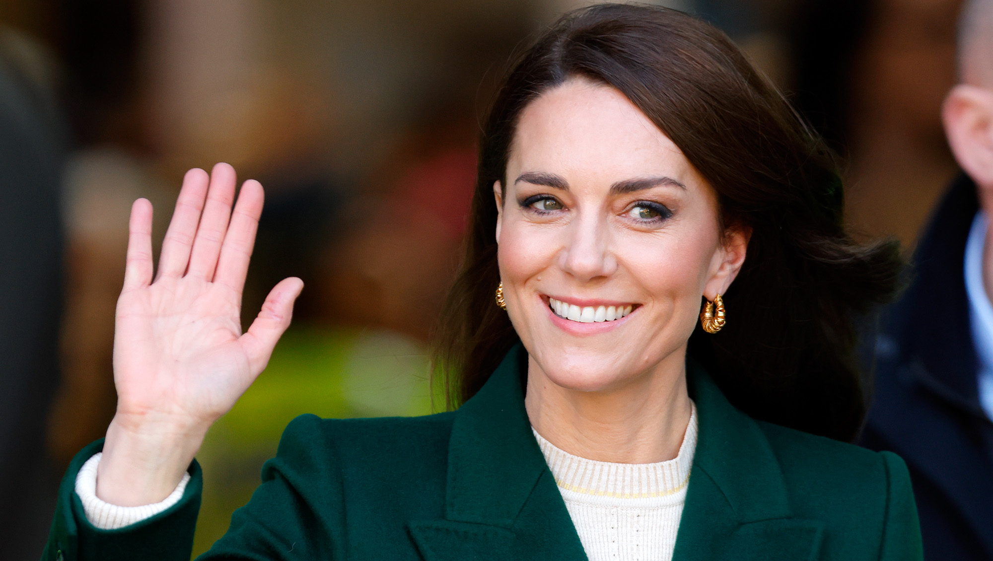 Catherine, Princess of Wales visits Kirkgate Market on January 31, 2023 in Leeds, England. The Princess's visit coincides with the launch of her new 'Shaping Us' campaign to raise awareness of the unique importance of early childhood.