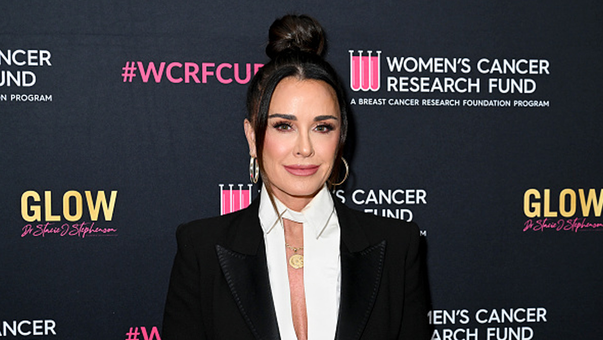 Kyle Richards at "An Unforgettable Evening" Benefiting the Women's Cancer Research Fund held at The Beverly Wilshire, A Four Seasons Hotel on April 10, 2024 in Beverly Hills, California.