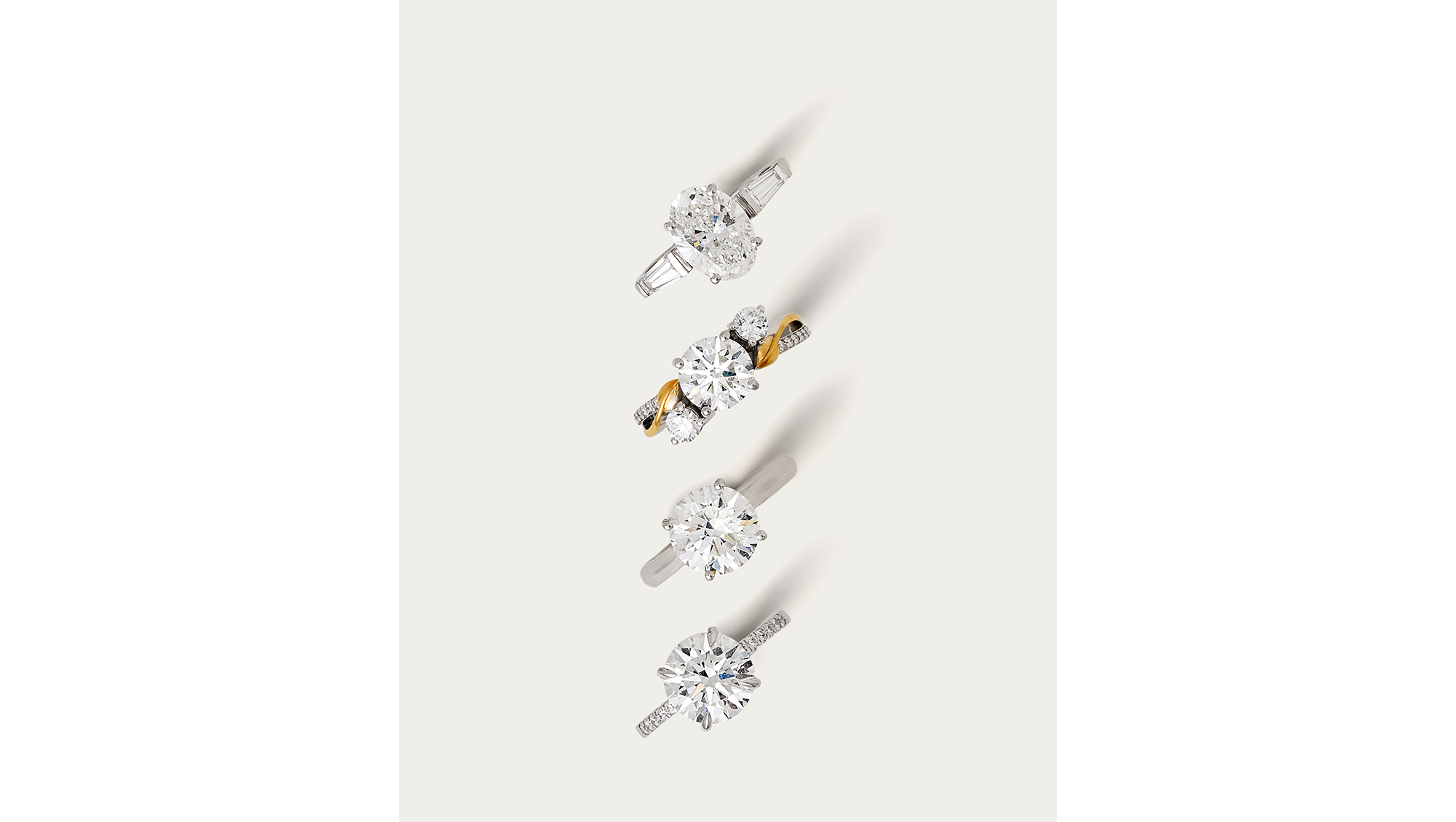 Lab-Grown Diamond Rings from Angara