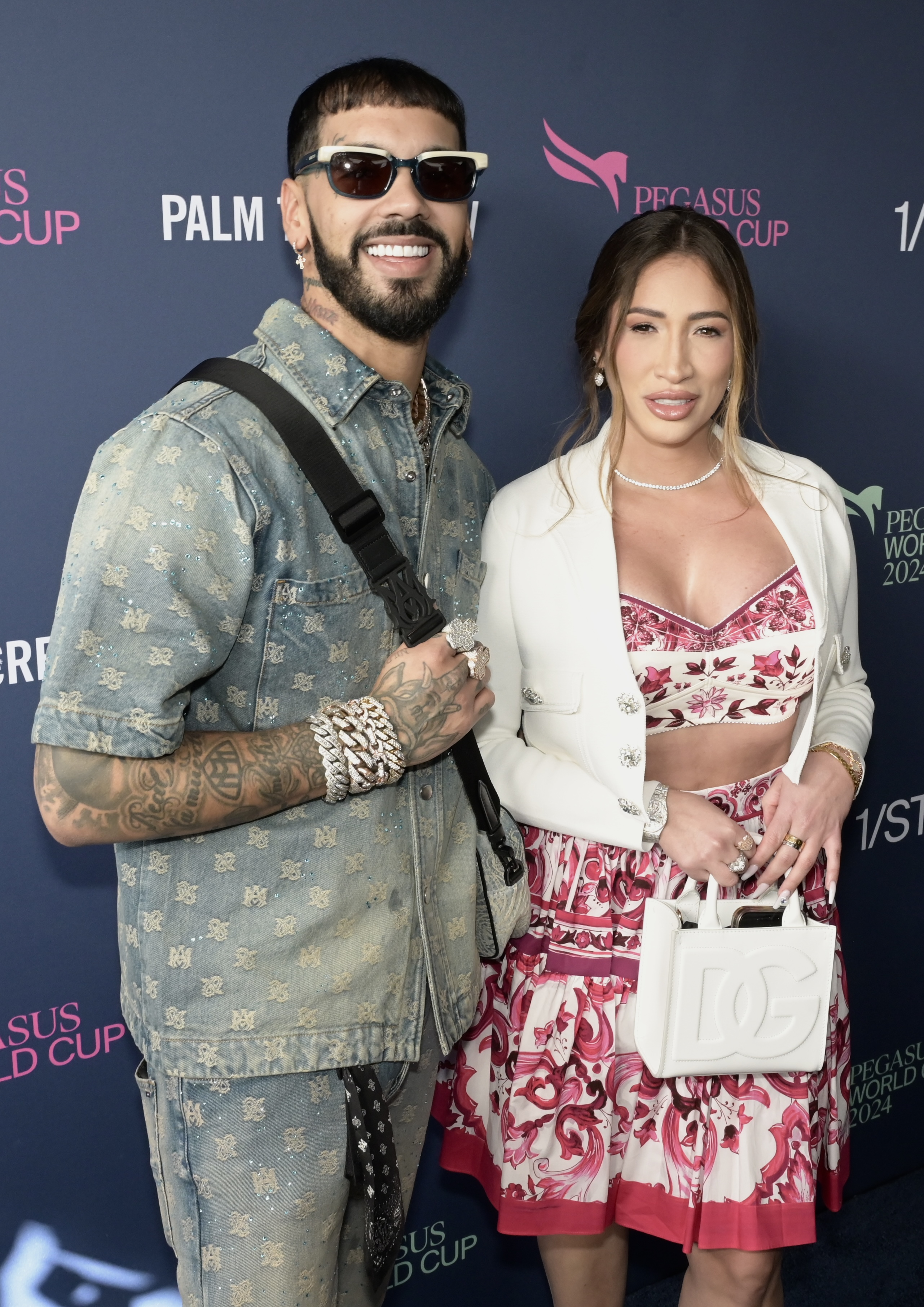 Anuel AA y Laury Saavedra