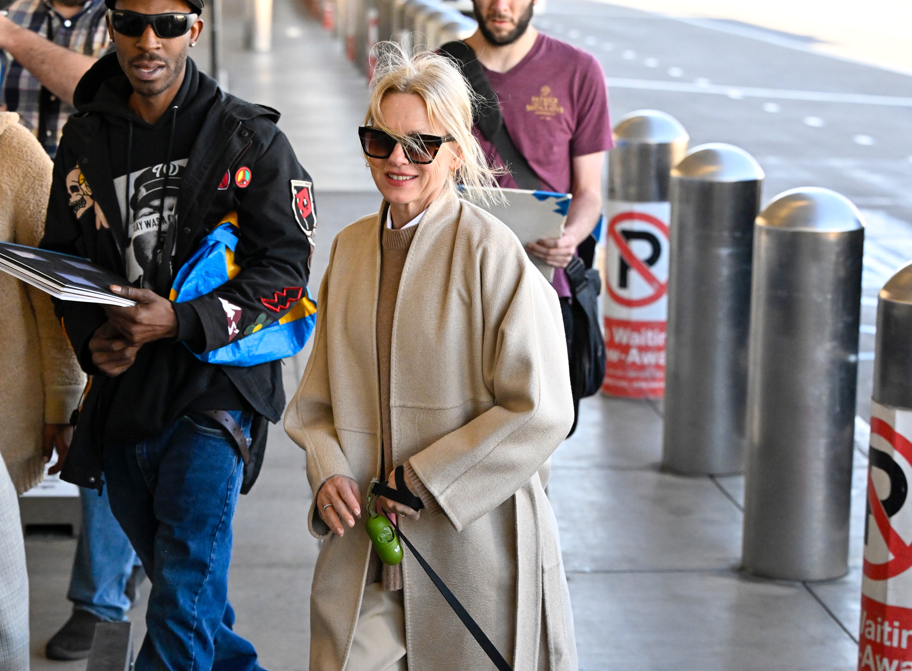 Naomi Watts is seen at LAX on January 12, 2025 in Los Angeles, California.