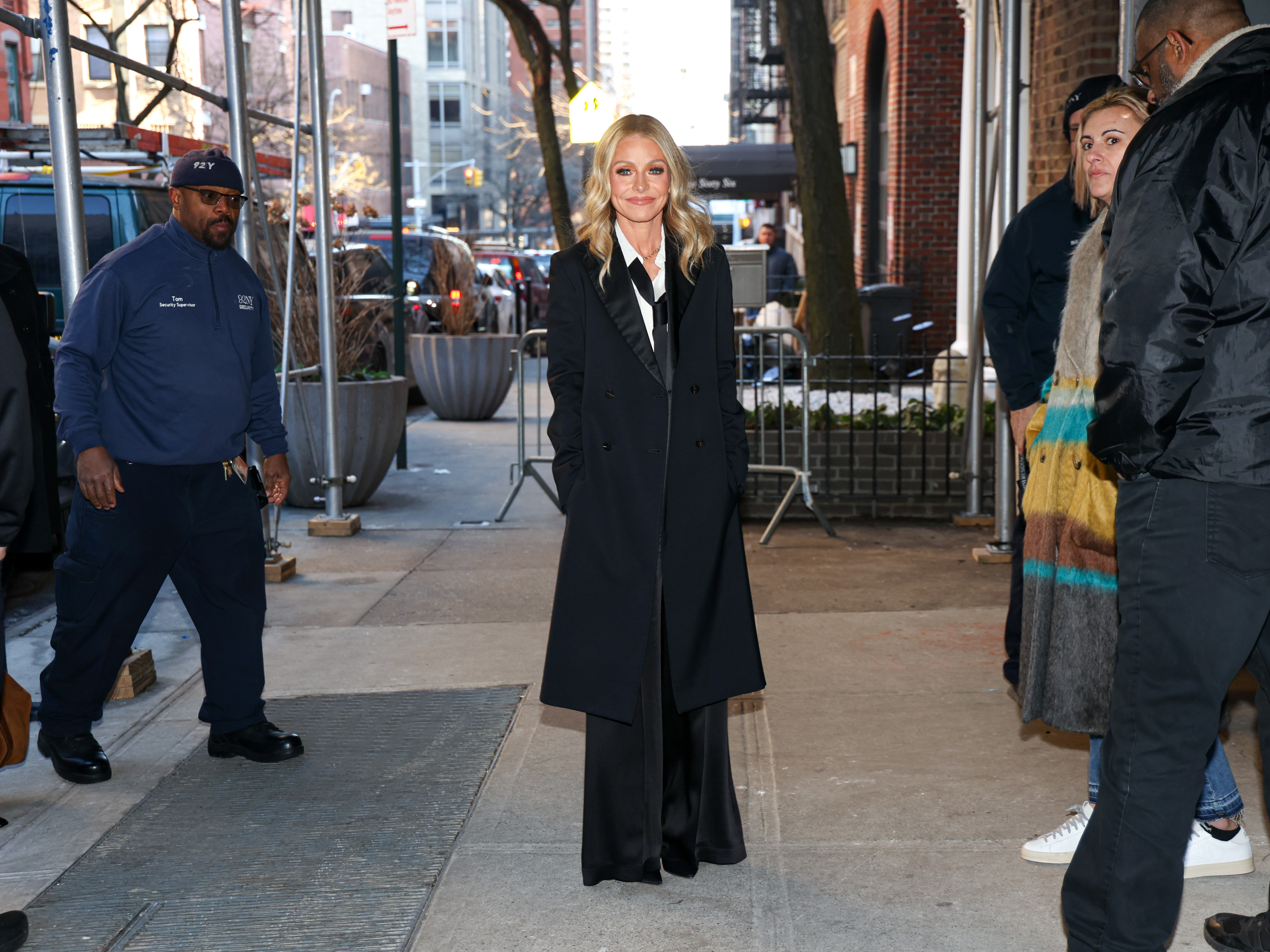 Kelly Ripa Satin Pants