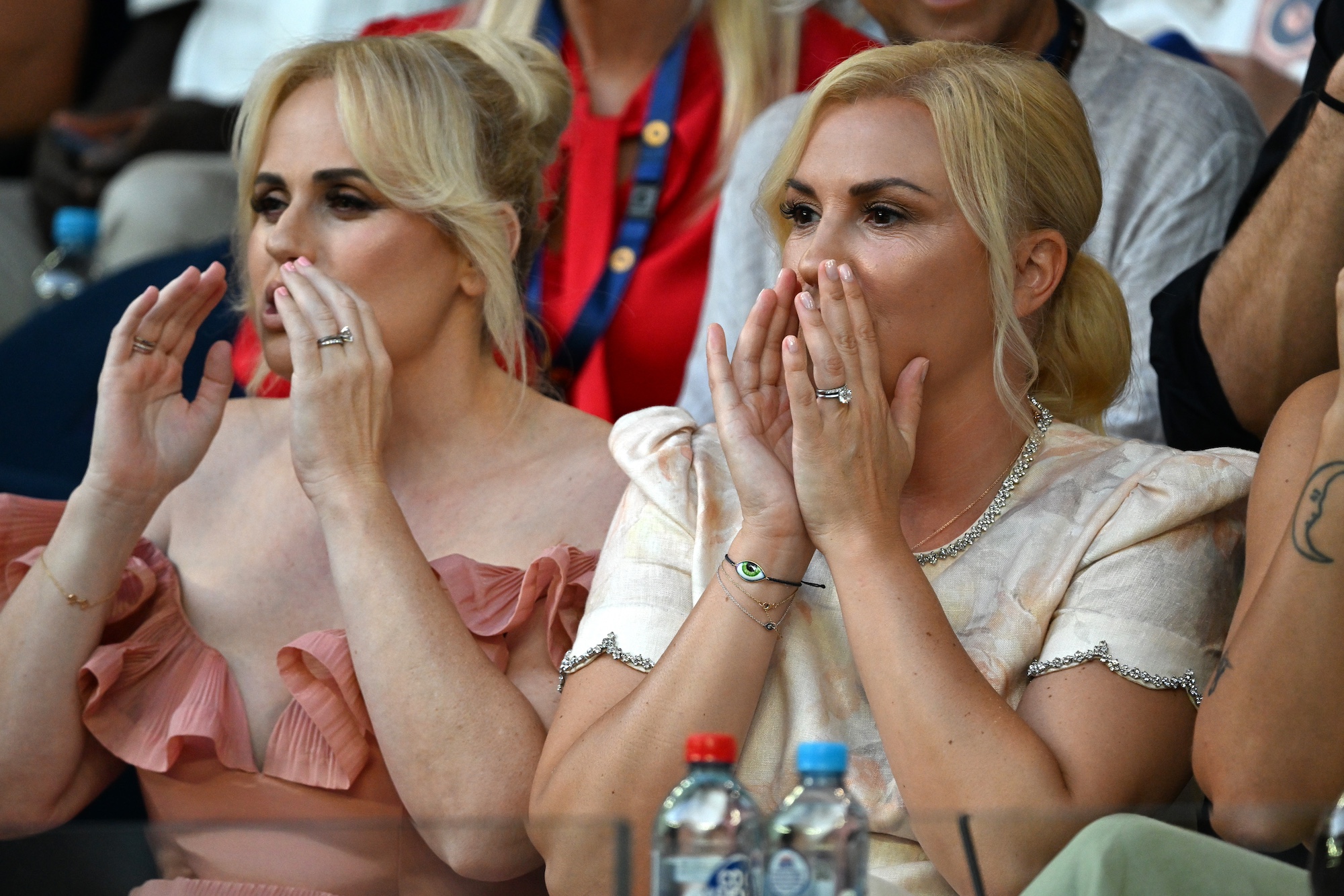 Rebel Wilson and Ramona Agruma Wear Their Wedding Dresses to Watch Tennis at the Australian Open