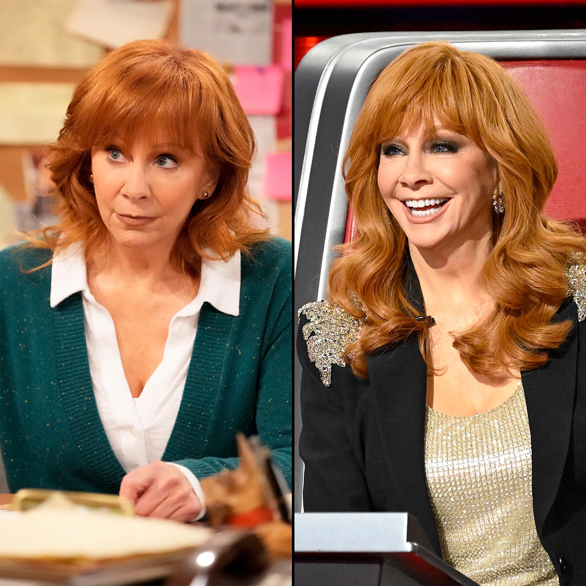 How Did Happys Place Poke Fun at Reba McEntires The Voice Coach Gig