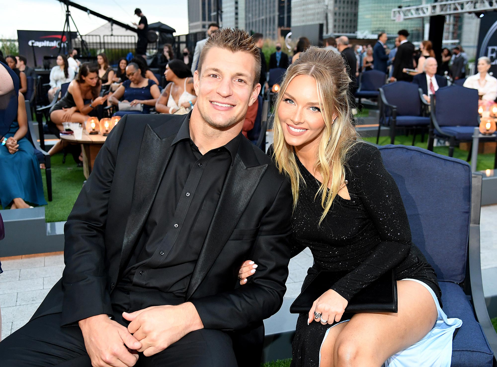 Rob Gronkowski Describes His Perfect Day With Girlfriend Camille Kostek