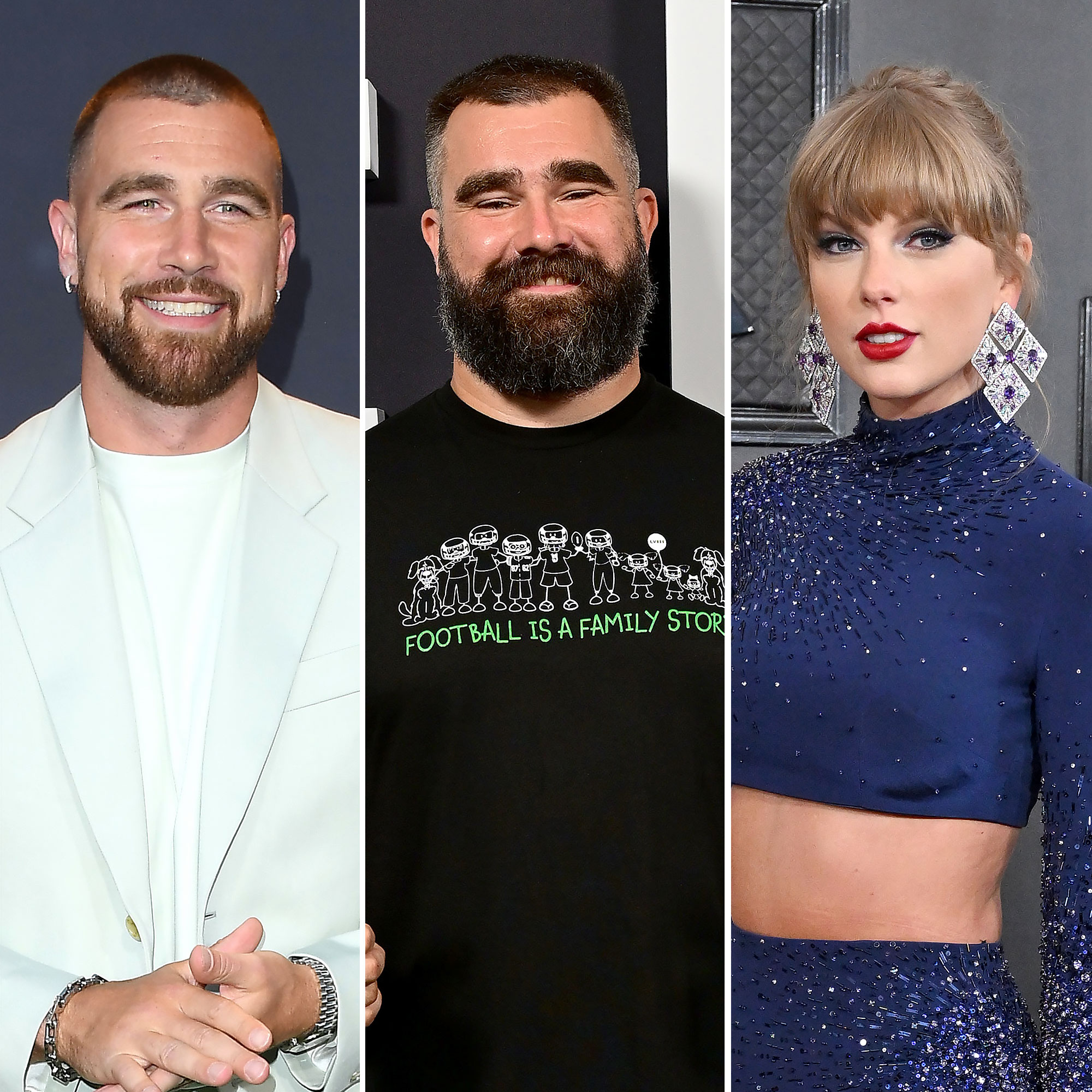 Travis and Jason Kelce Learn About Taylor Swift Camera Filter