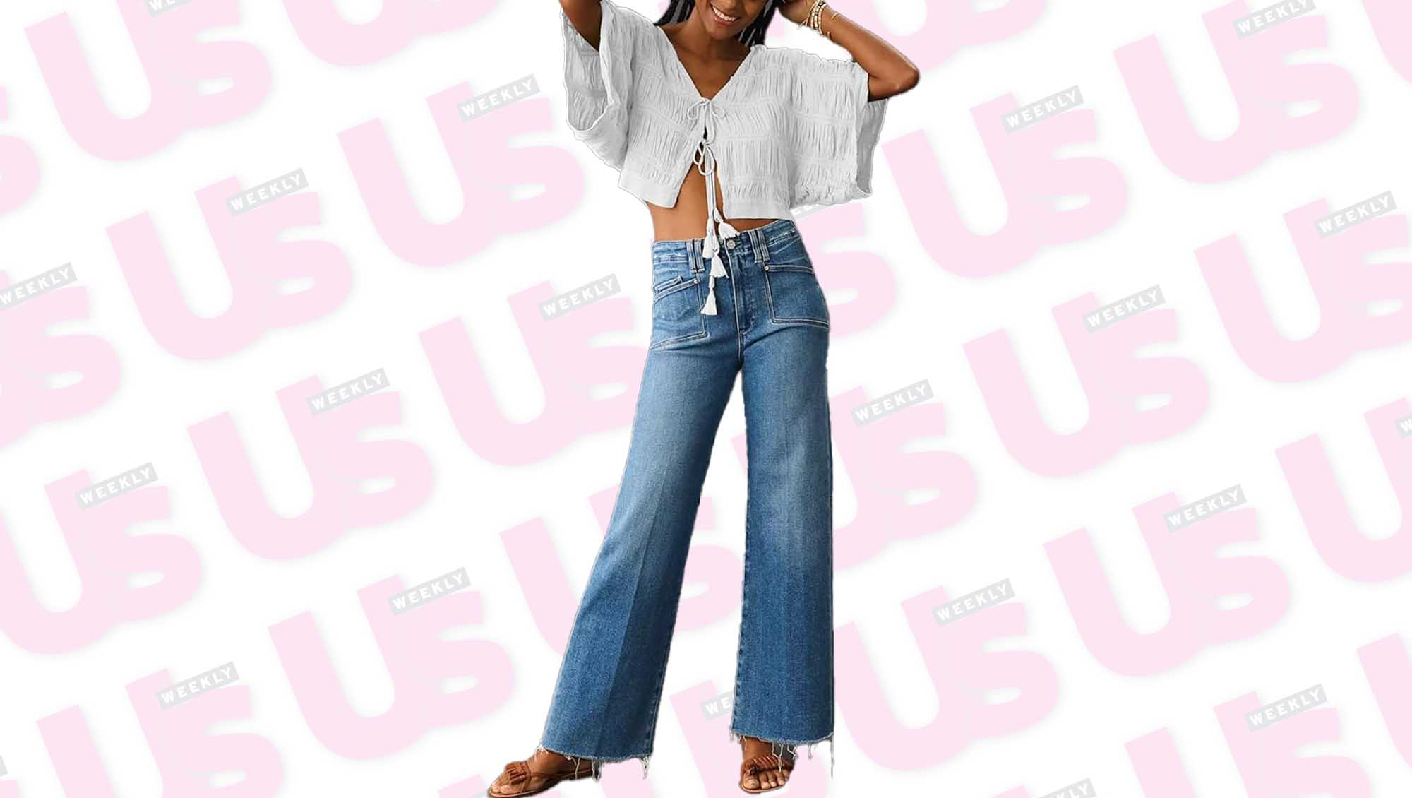 High-Waist Jeans