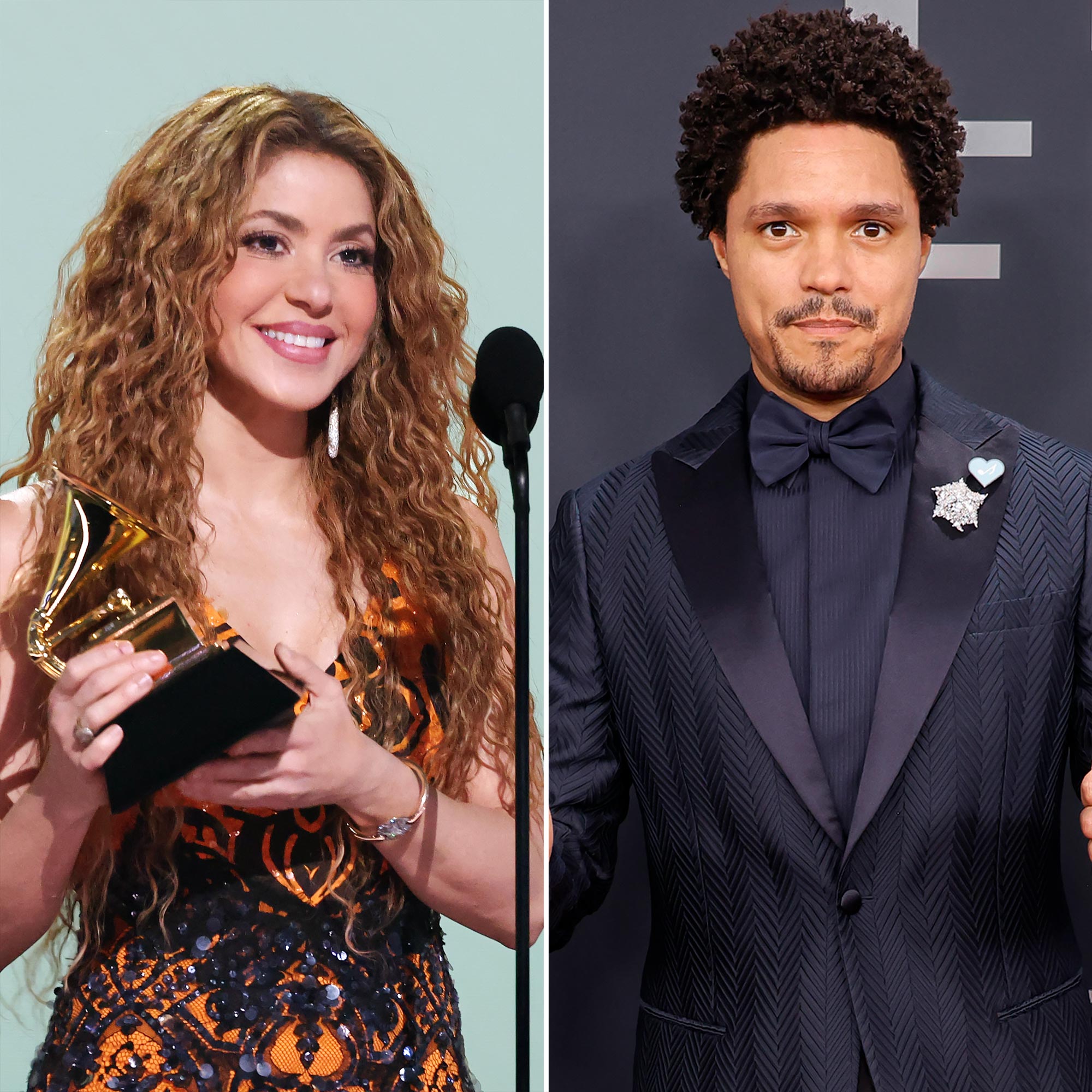 Shakira y Trevor Noah