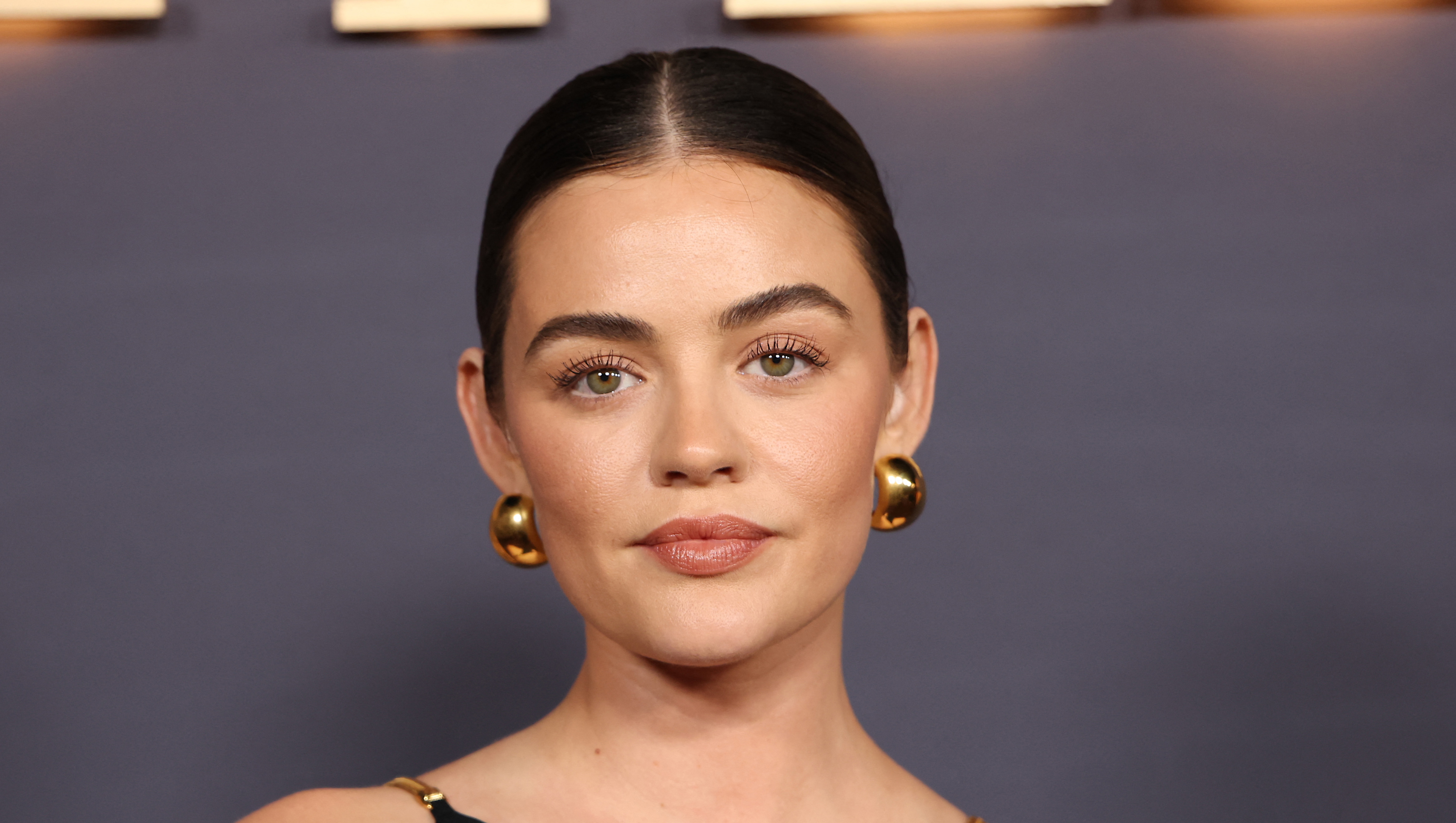 US actress Lucy Hale attends Vanity Fair and Instagram's "Vanities: A Night for Young Hollywood" party at Bar Marmont in Los Angeles on February 26, 2025. (Photo by Michael Tran / AFP) (Photo by MICHAEL TRAN/AFP via Getty Images)