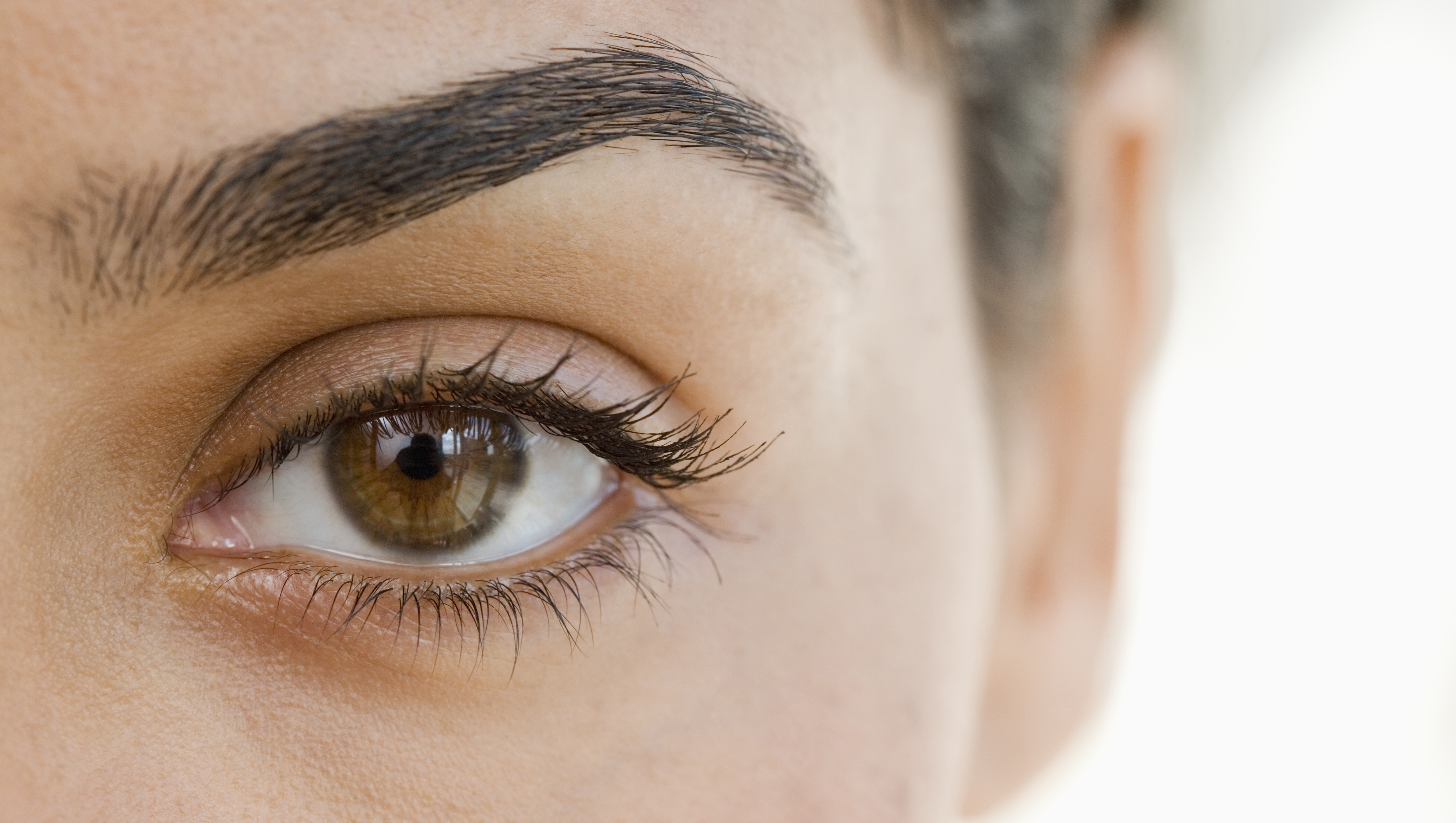 Extreme close up of woman's eye