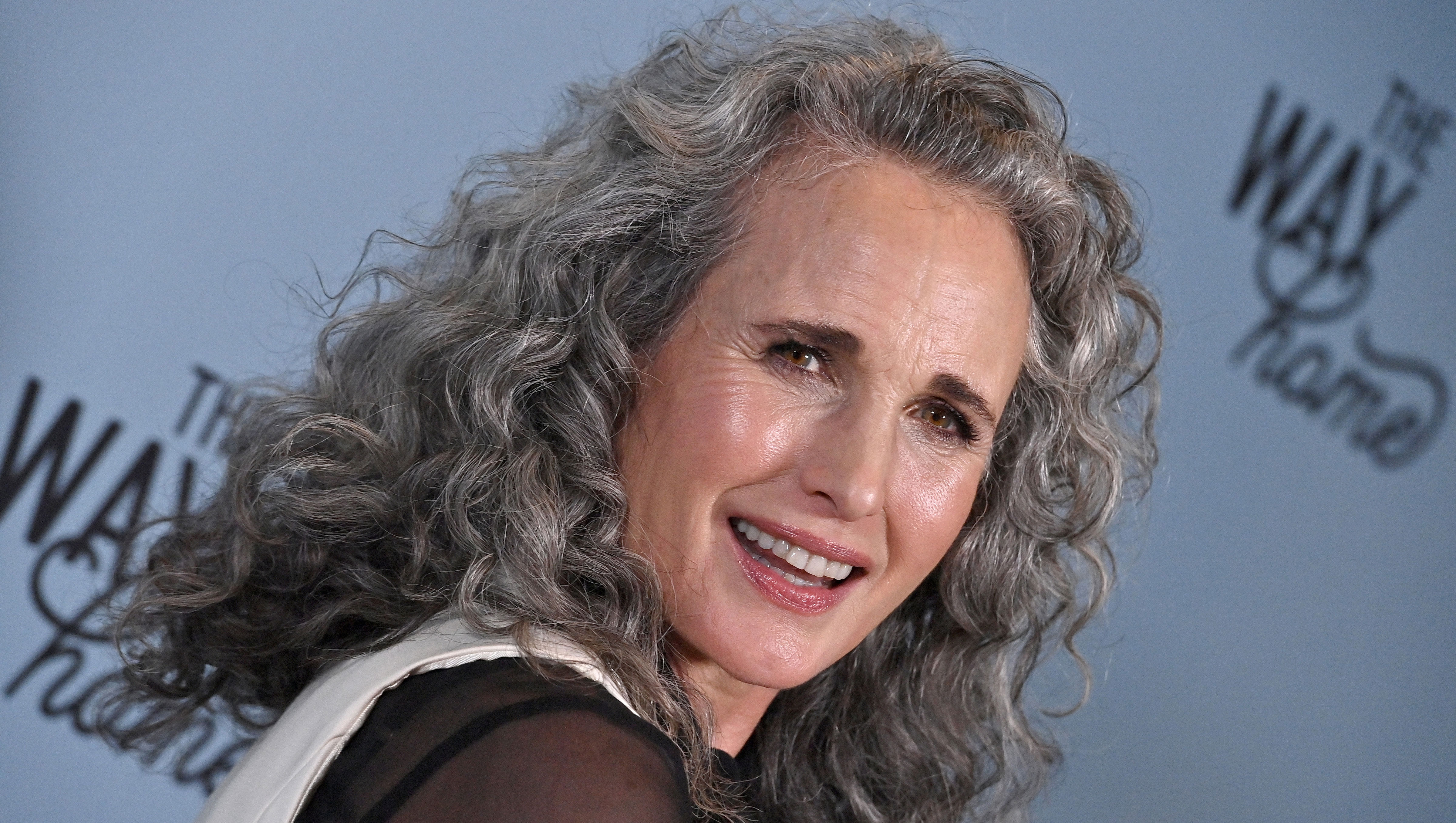 HOLLYWOOD, CALIFORNIA - DECEMBER 18: Andie MacDowell attends the Los Angeles Screening of Hallmark Channel's "The Way Home" at NeueHouse Hollywood on December 18, 2023 in Hollywood, California. (Photo by Axelle/Bauer-Griffin/FilmMagic)