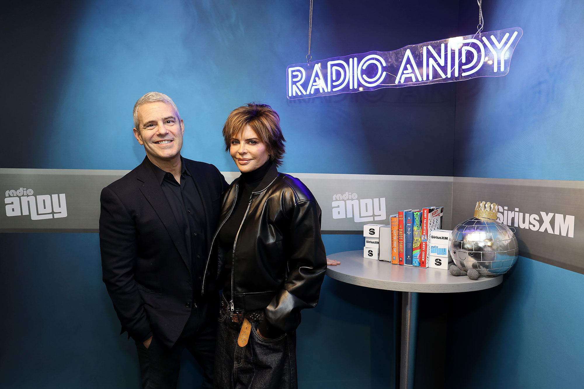 Andy Cohen and Lisa Rinna