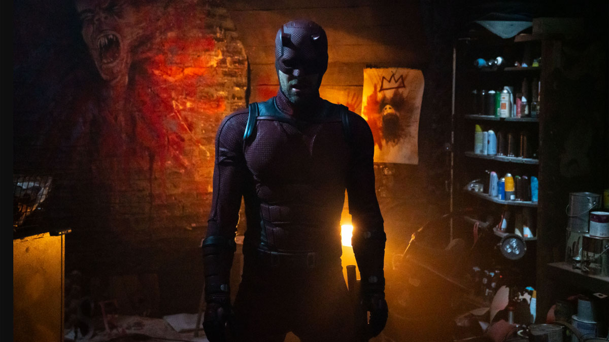 Charlie Cox as Daredevil in Daredevil: Born Again.