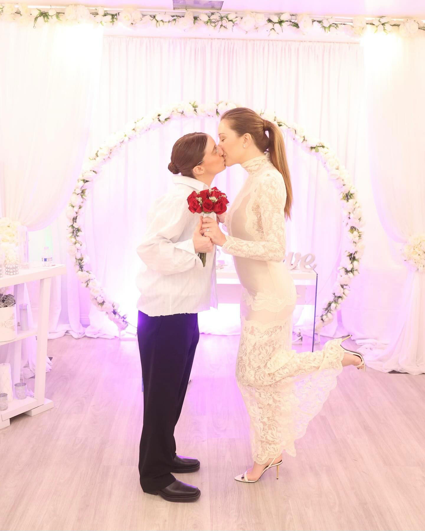 Feature Gabby Windey and Robby Hoffman Las Vegas Wedding