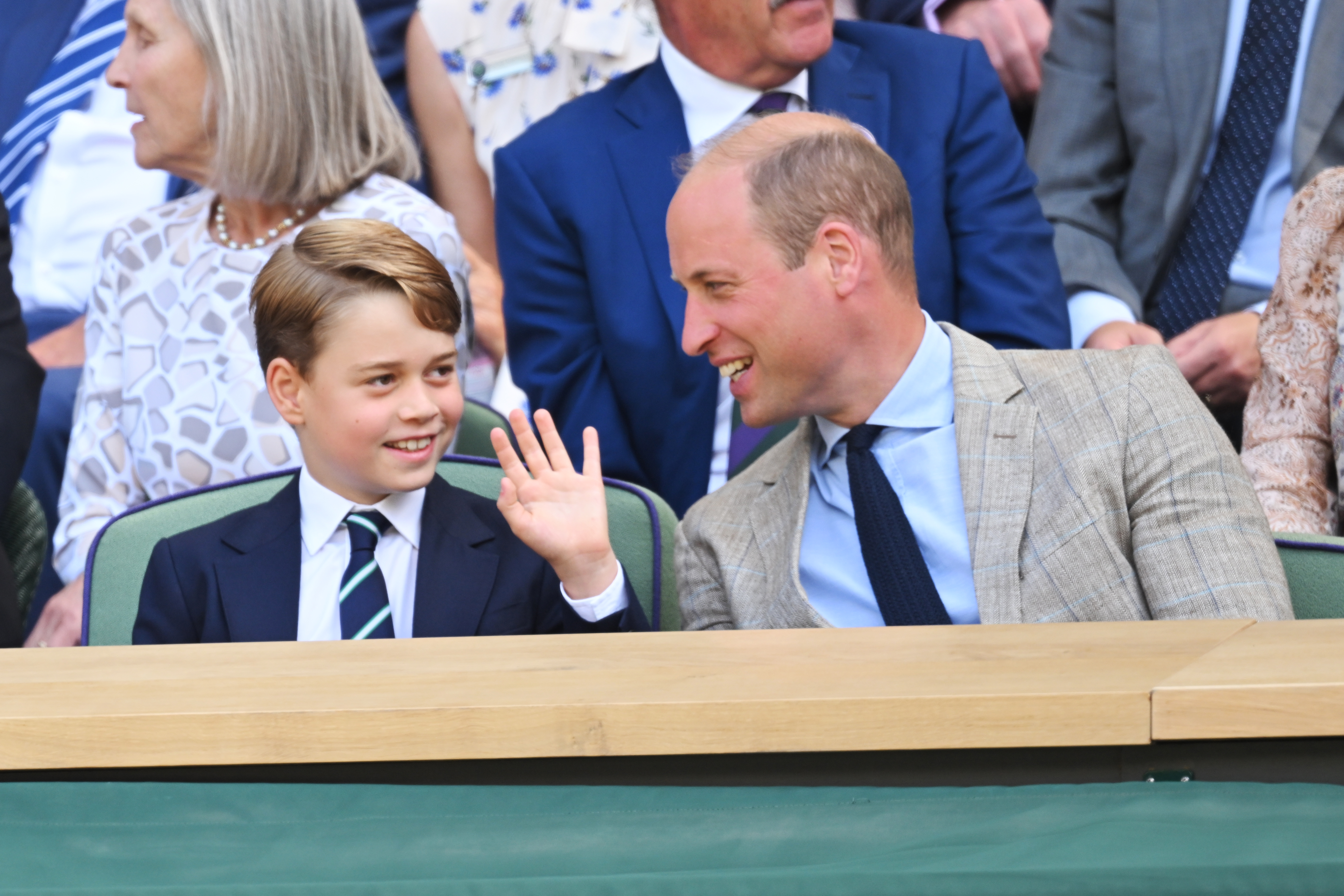 Prince William and Prince George